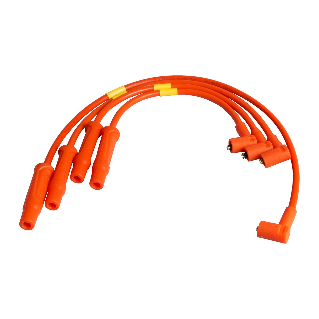 Juego Cables Bujia Ferrazzi Competicion 9mm Audi A3 1.6 8v Naranja