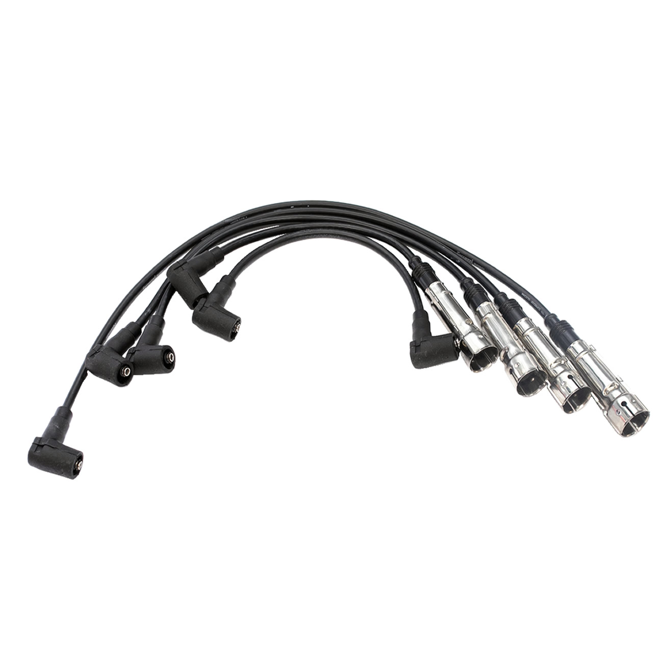 Juego Cables Bujia Ferrazzi Basic Volkswagen Gol 1.0 8v Negro