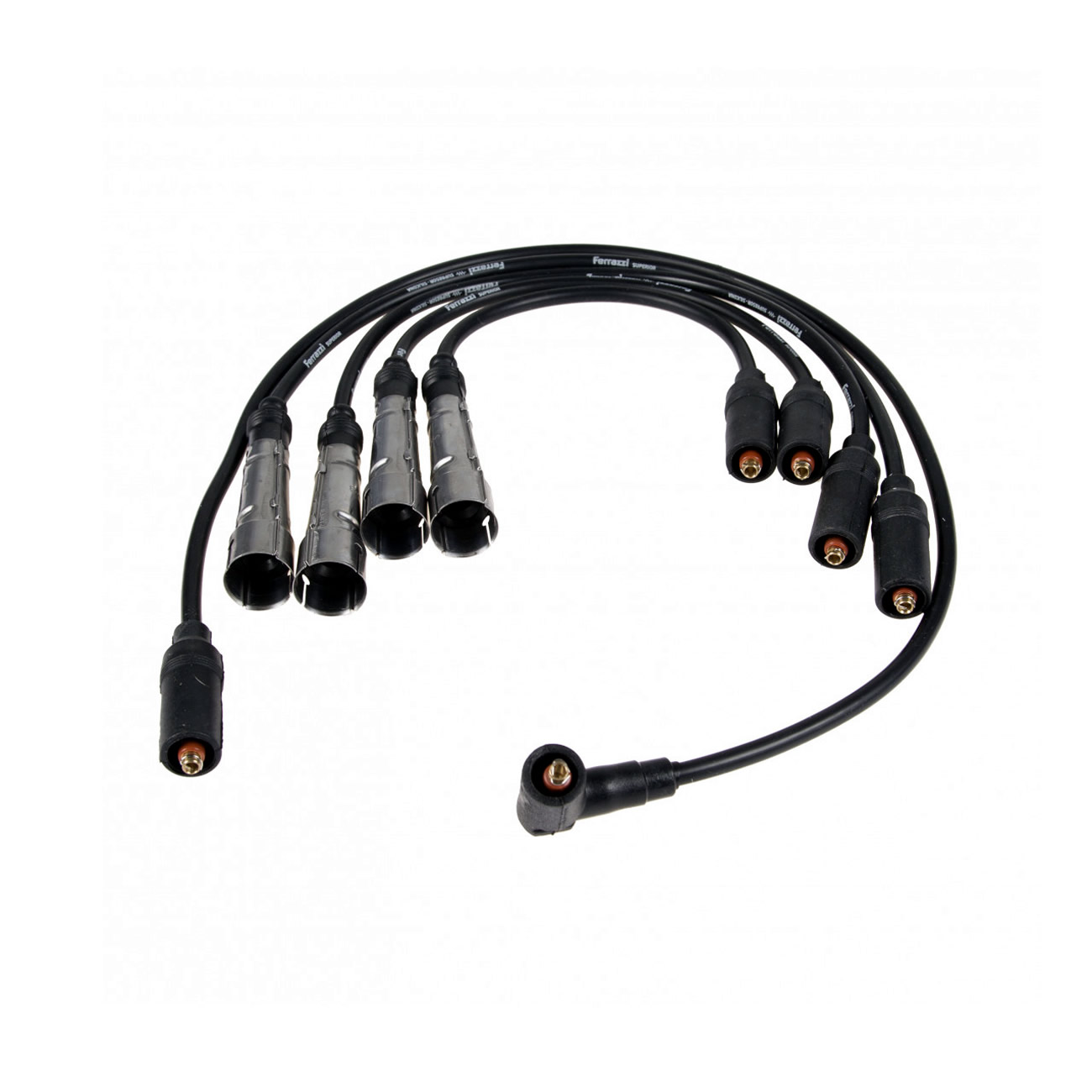 Juego Cables Bujia Ferrazzi Basic Ford Orion 1.6 Negro