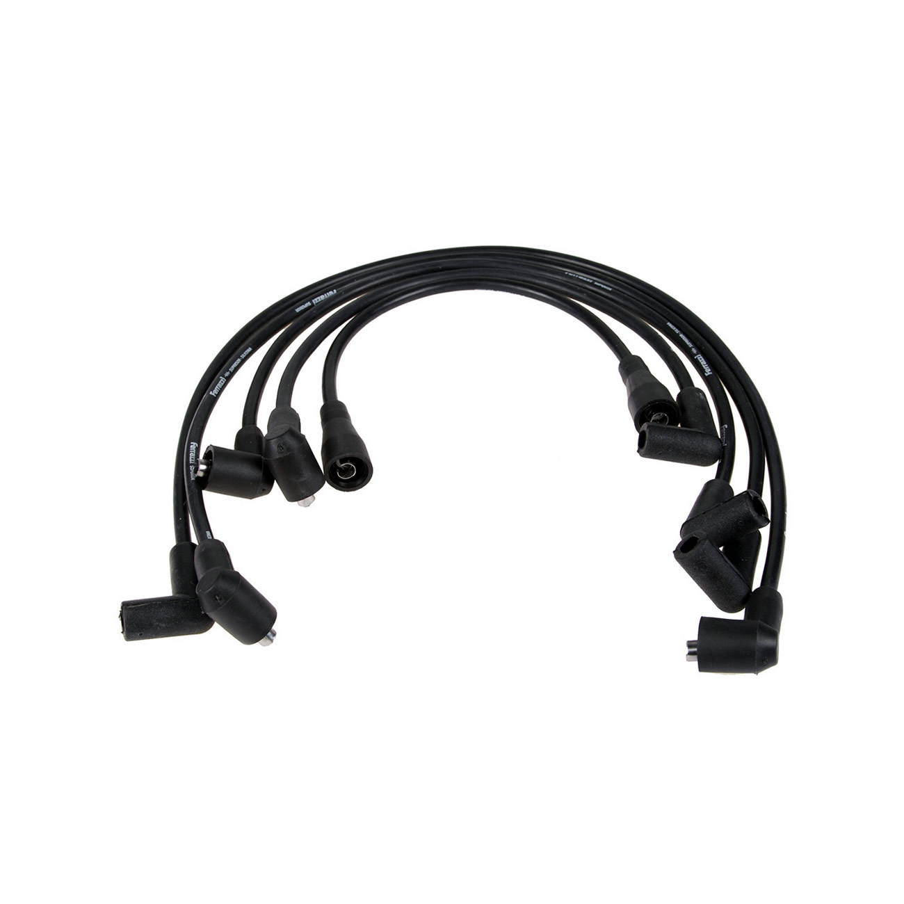 Juego Cables Bujia Ferrazzi Basic Fiat 147 Vivace / Spazio 1.4 8v Negro