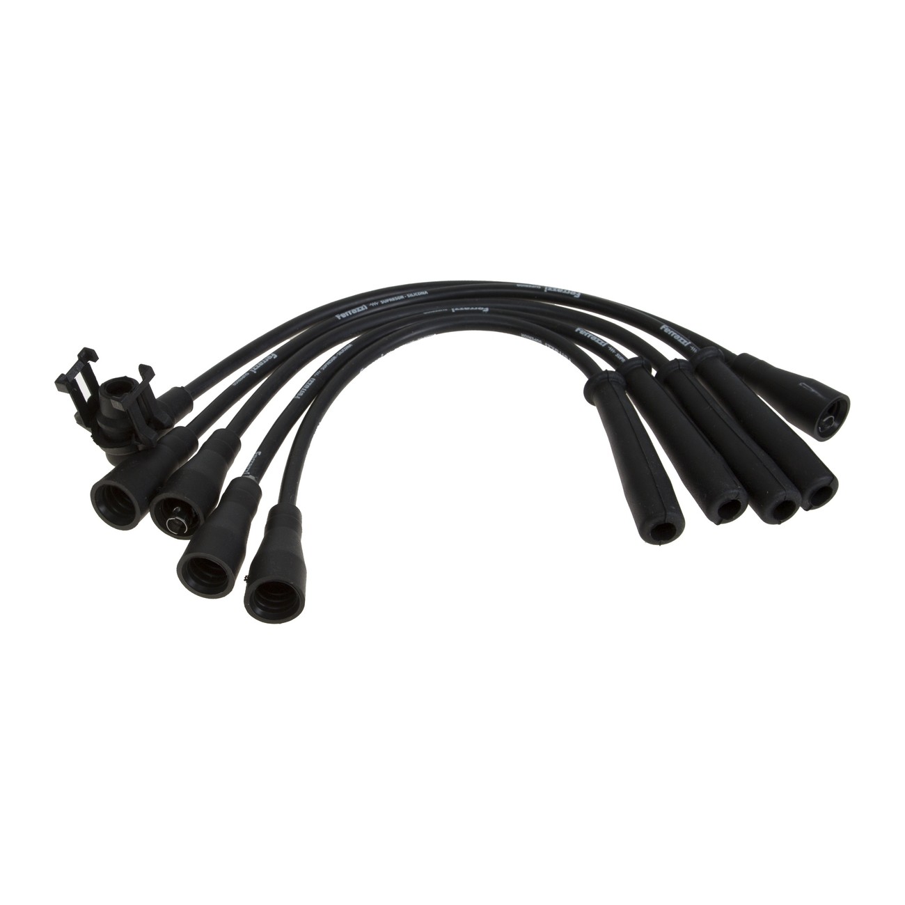 Juego Cables Bujia Ferrazzi Superior Silicona Renault Twingo 1.2 8v Negro