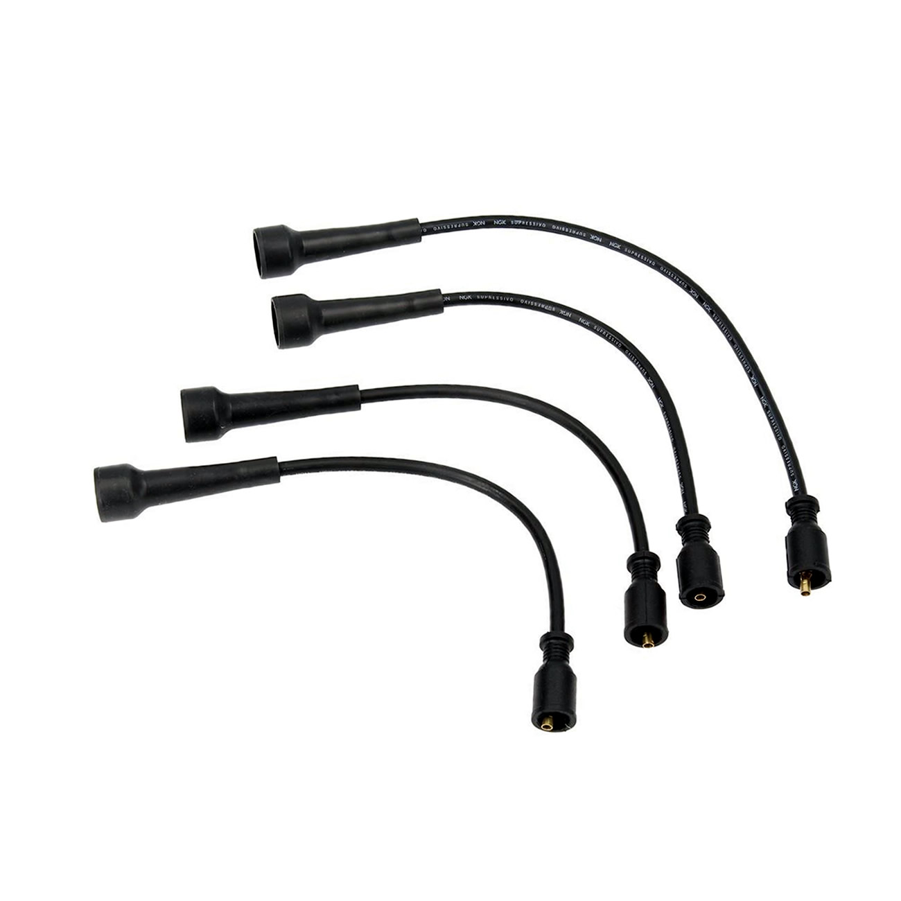 Juego Cables Bujia Ferrazzi Superior Silicona Renault Megane 2.0 8v Scenic 2.0 8v Negro