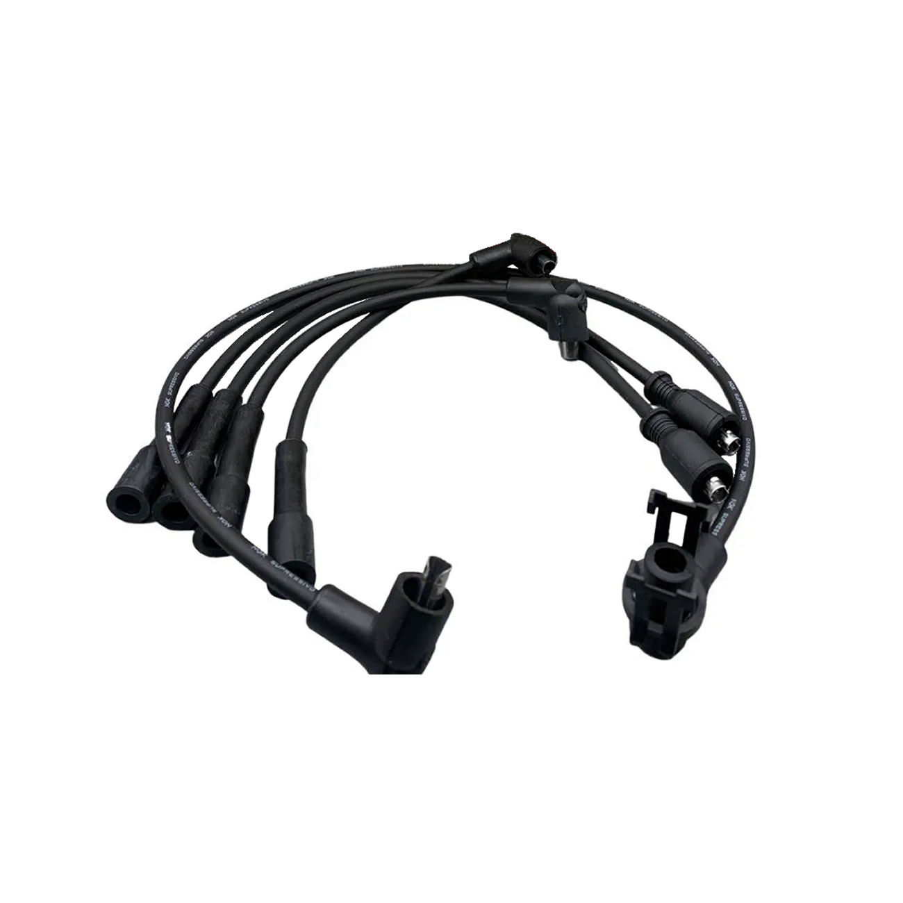 Juego Cables Bujia Ferrazzi Superior Silicona Renault 19 1.8 8v Clio 1.8 8v Negro