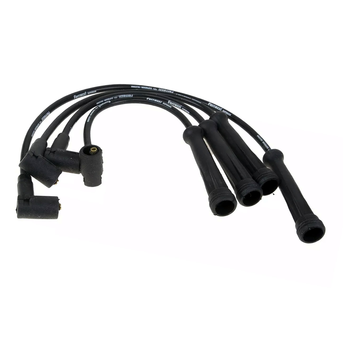 Cable Bujia Silicona Renault Kangoo Logan Megane 1.6 Negro