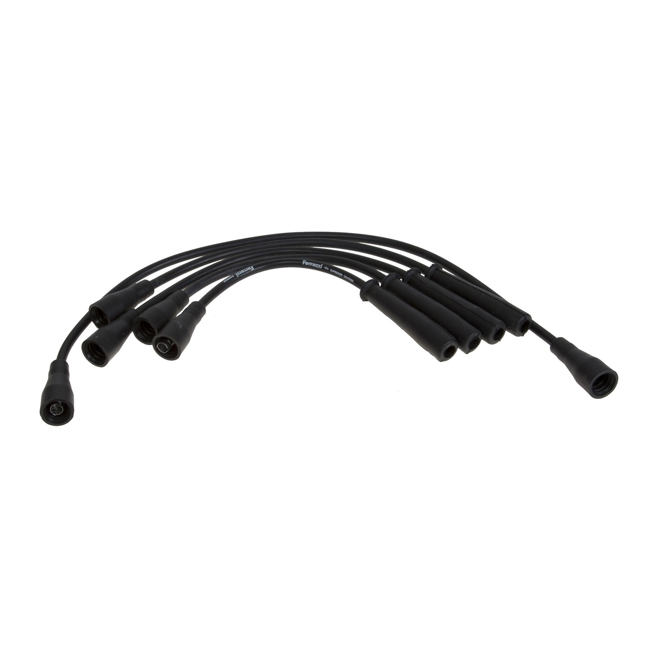 Cable Bujia Silicona Renault 4l 6 12 18 Gordini 0.85 1.0 Negro