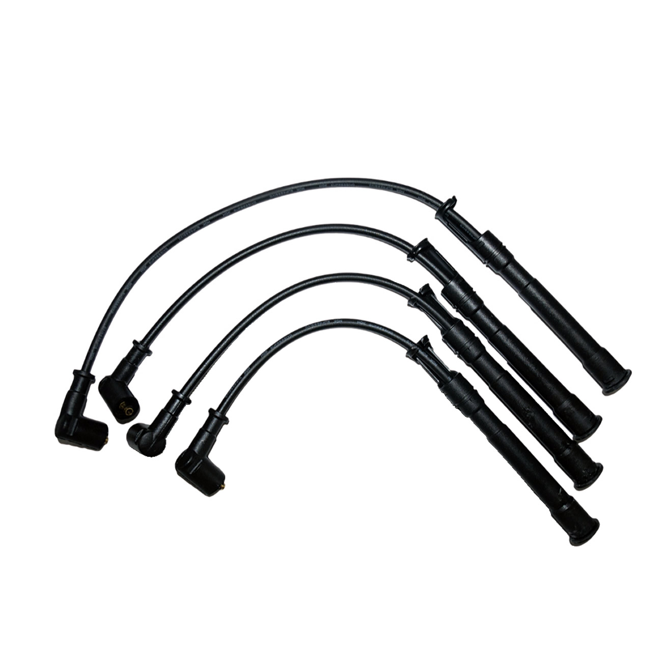 Juego Cables Bujia Ferrazzi Superior Silicona Renault Kangoo 1.2 8v Twingo 1.2 8v Negro
