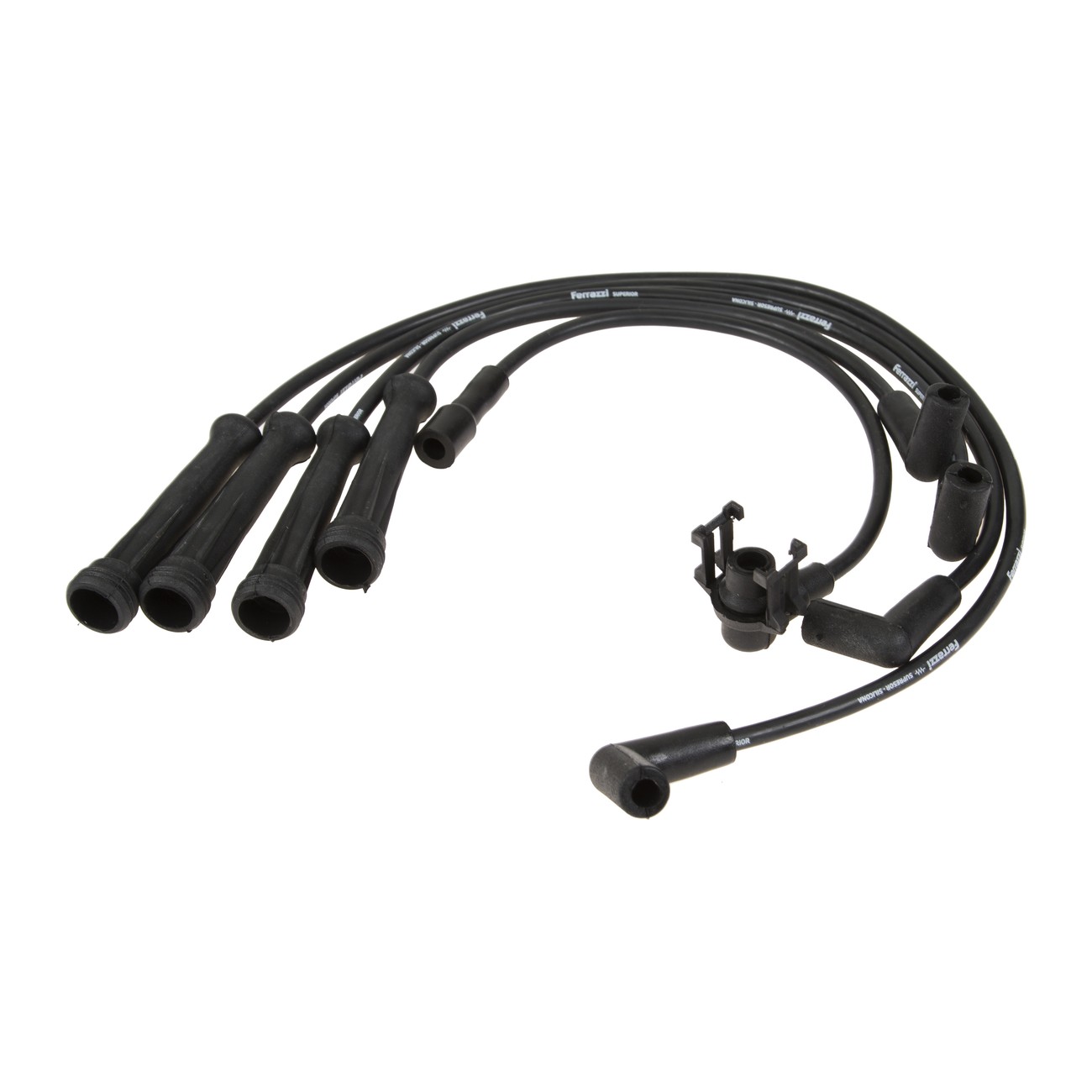 Juego Cables Bujia Ferrazzi Basic Renault 19 1.7 Clio 1.4 8v Negro