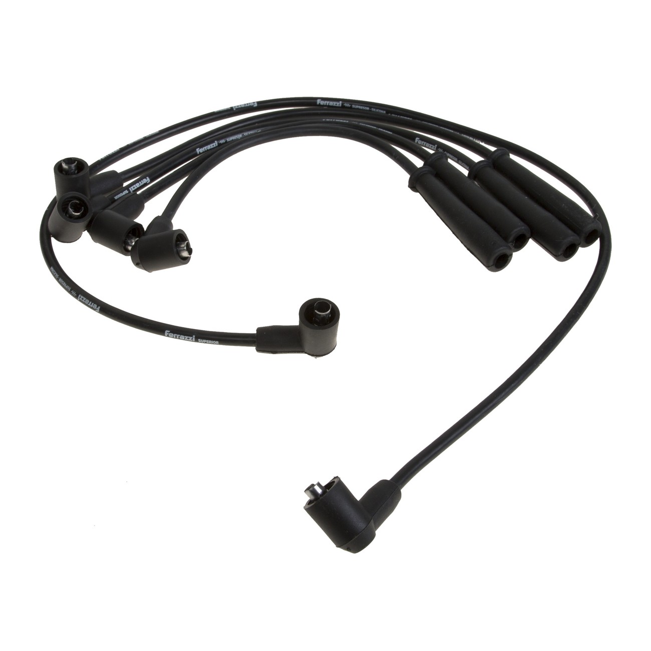 Juego Cables Bujia Ferrazzi Basic Renault 19 1.6 8v Negro