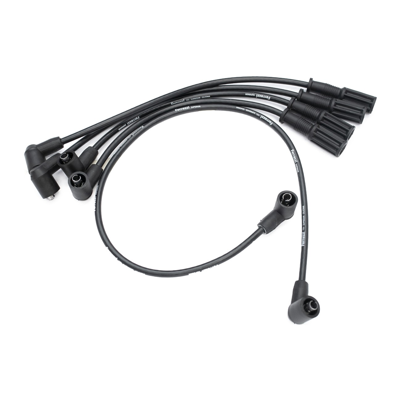 Cable Bujia Silicona Renault 9 11 12 19 1.4 1.6 Negro