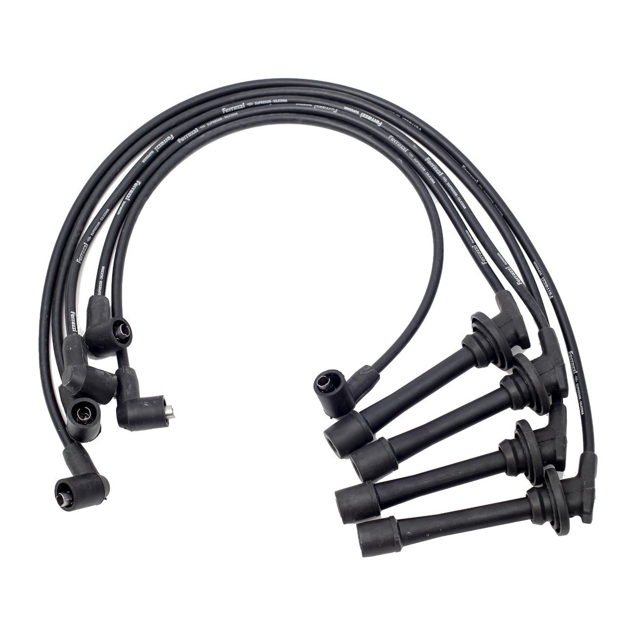 Juego Cables Bujia Ferrazzi Superior Silicona Daihatsu Feroza 1.6 16v Sportrack 1.6 16v Negro