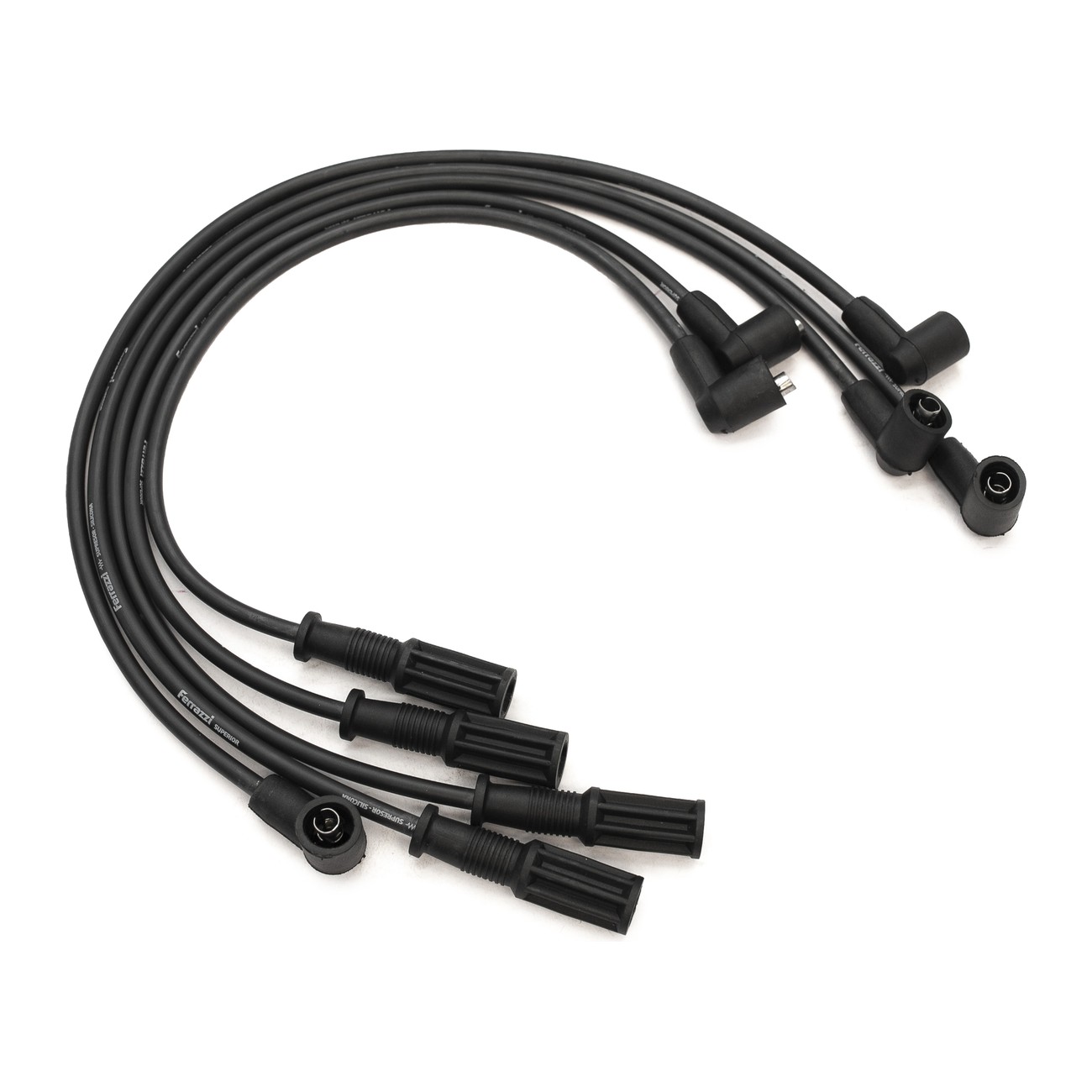 Juego Cables Bujia Ferrazzi Superior Silicona Suzuki Swift 1.3 8v Vitara 1.6 8v Negro