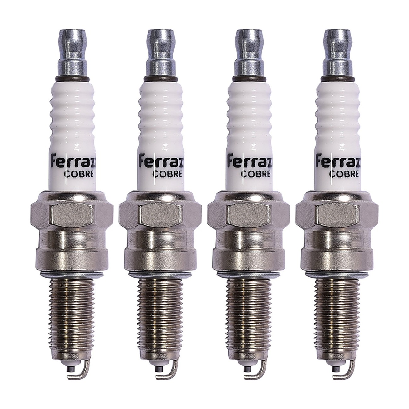 Combo De 4 Bujias Ferrazzi Cobre Motomel S6 250 Sirius 200