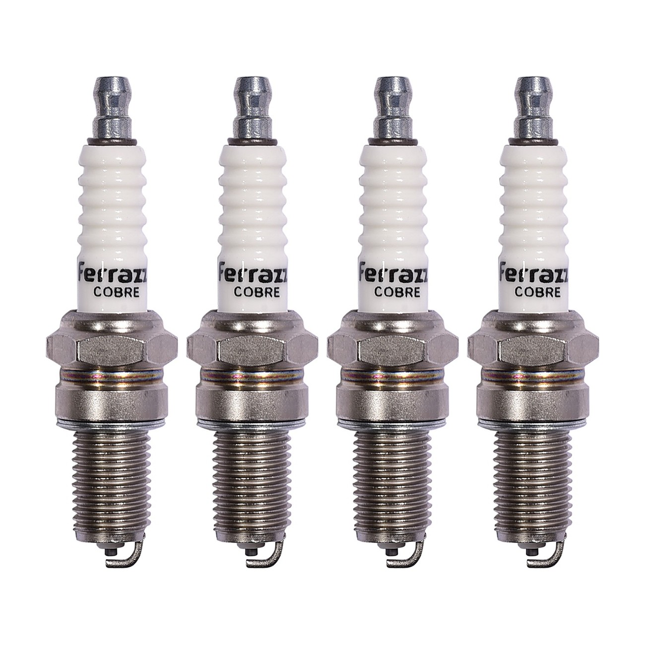 Combo De 4 Bujias Ferrazzi Cobre Yamaha Big Bear 250 Bw Big Wheel 350 Ef 600 Fz 25 Fz 750 Fz 750 Genesis Fzr 1000 Fzr 400 A Fzx 750 Fazer 250 Todas Grizzly 350 Grizzly 450 Raptor 250 Raptor 350 Sr 125
