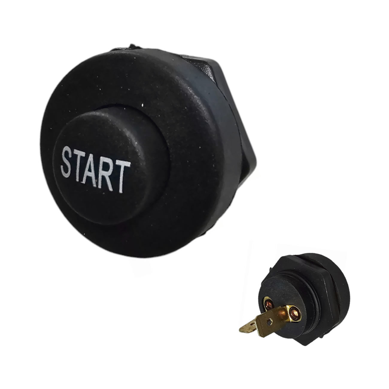 Llave Contacto Boton De Arranque Universal 2 Pin