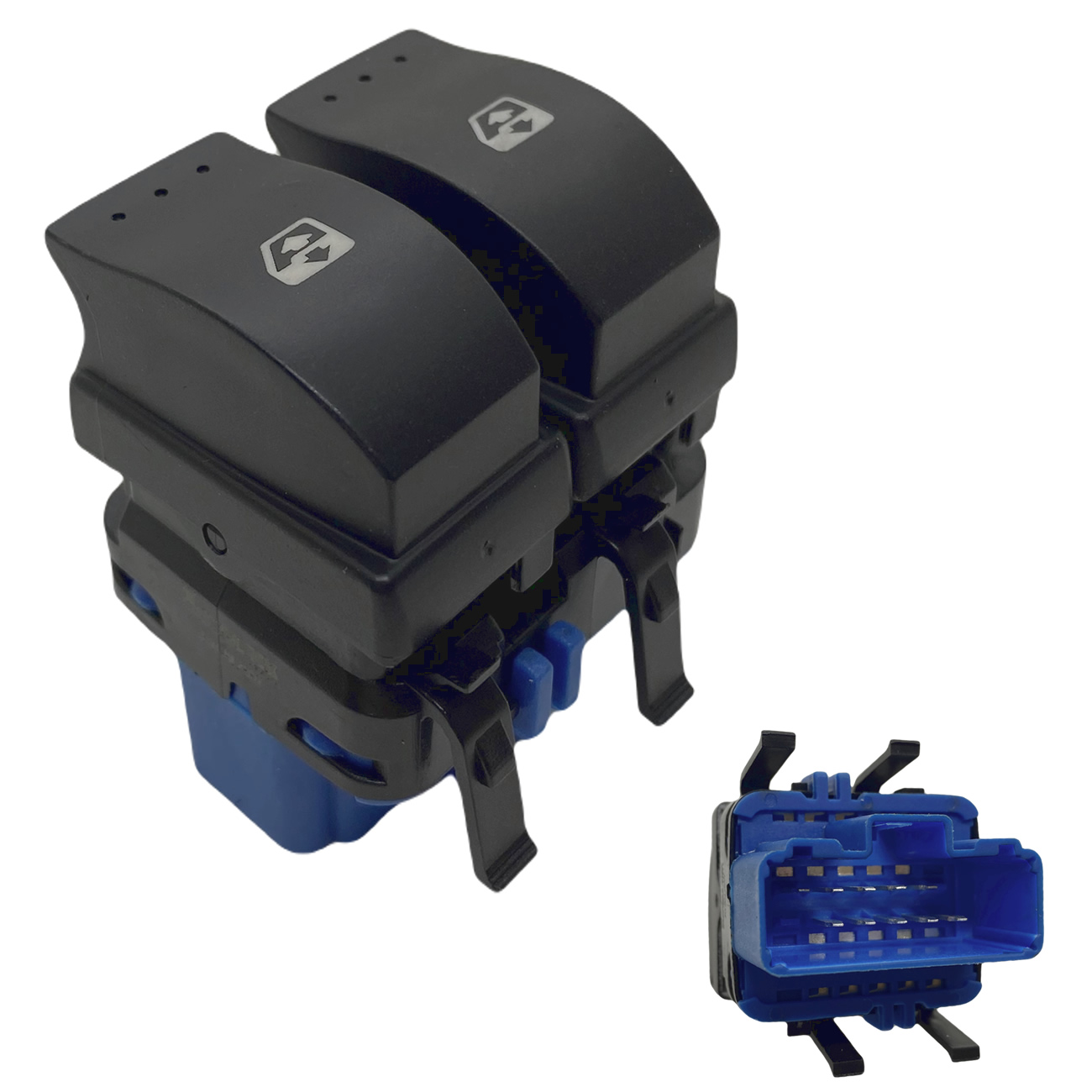 Tecla Levanta Vidrios Renault Logan Symbol Duster Base Azul