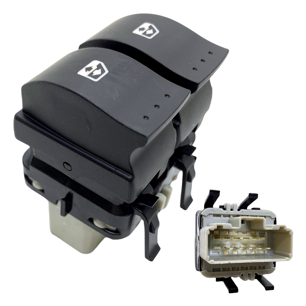 Tecla Levanta Vidrios Doble Renault Clio Megane Duster