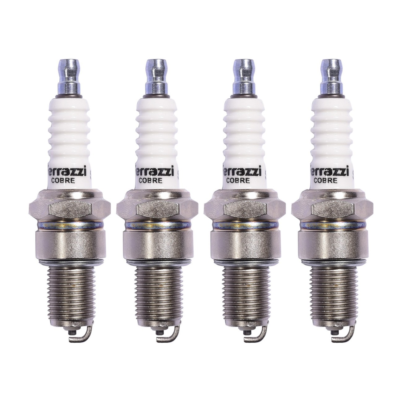 Kit Bujias Ferrazzi Cobre Volkswagen 1500 1.5 1800 1.8 Carat 1.8 Fox 1.6 Gacel 1.6 Gol 1.0 8v 1.6 1.6 8v Gol Power 1.6 8v Pointer 1.6 Quantum 1.8 8v 2.0 8v Santana 2.0 8v Saveiro 1.6 1.6 8v Senda 1.6