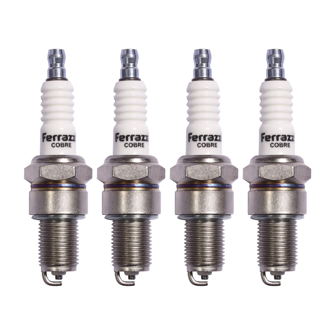 Kit Bujias Ferrazzi Cobre Chevrolet Montana 1.8 8v Onix 1.4 8v Prisma 1.4 8v Prisma Ii 1.4 8v Spin 1.8 8v Vectra 1.6 8v 2.0 8v 2.2 8v Zafira 2.0 8v