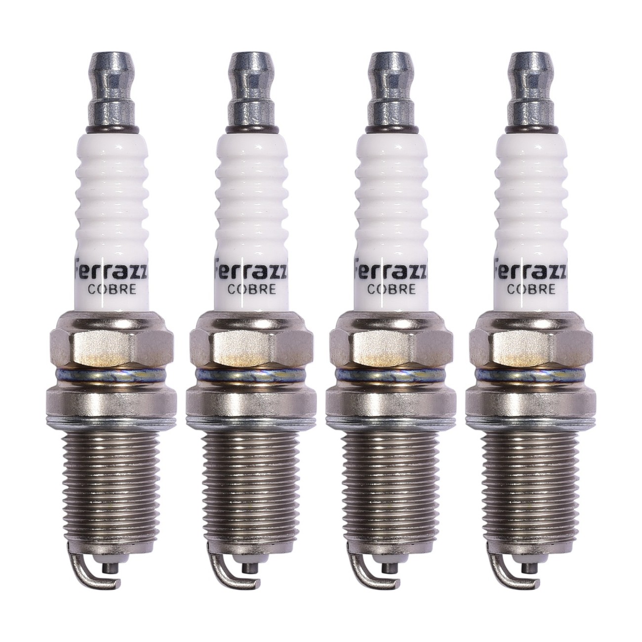 Kit Bujias Ferrazzi Cobre Chevrolet Astra 2.0 16v 2.4 16v Aveo 1.6 16v Corsa 1.4 16v 1.6 16v Tigra 1.6 16v Vectra 2.0 16v 2.2 16v 2.4 16v Zafira 2.0 16v