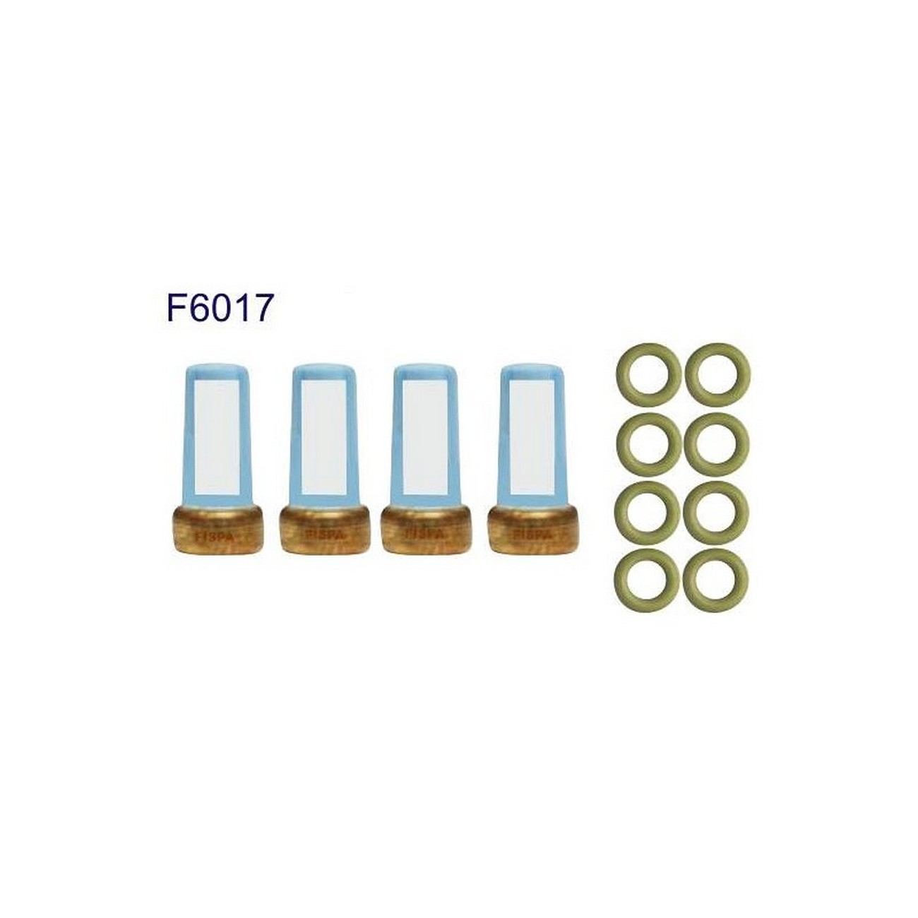 Kit Filtros Orings Inyectores Bosch Siemens Denso Rochester