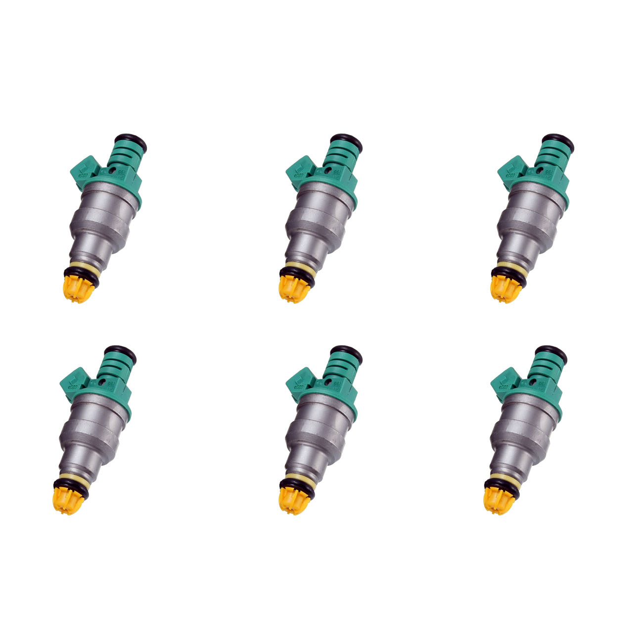 Kit 6 Inyectores Para Bmw E36 Y E34 320 325 323 525 523