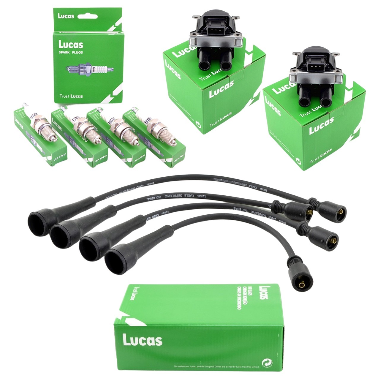 Kit Bobinas Cable Bujia Renault Megane Scenic Laguna 2.0 F3r