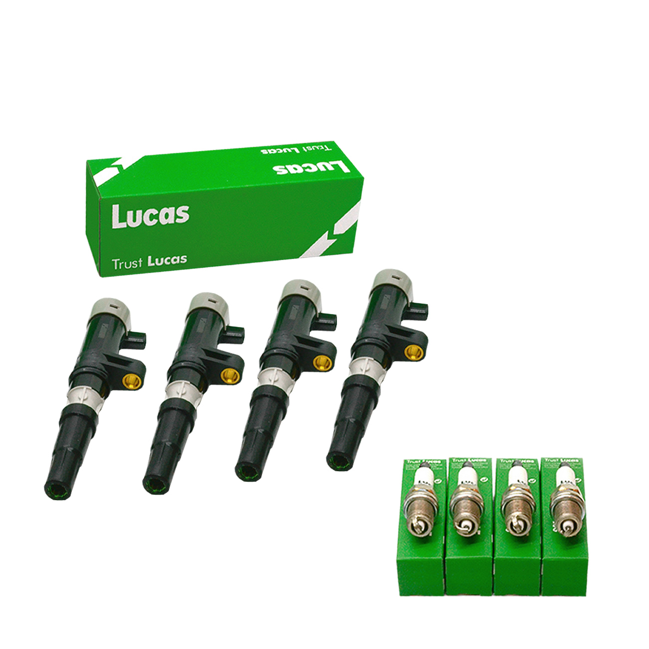 Kit Bobinas Y Bujias Renault Logan Sandero Symbol 1.6 16v