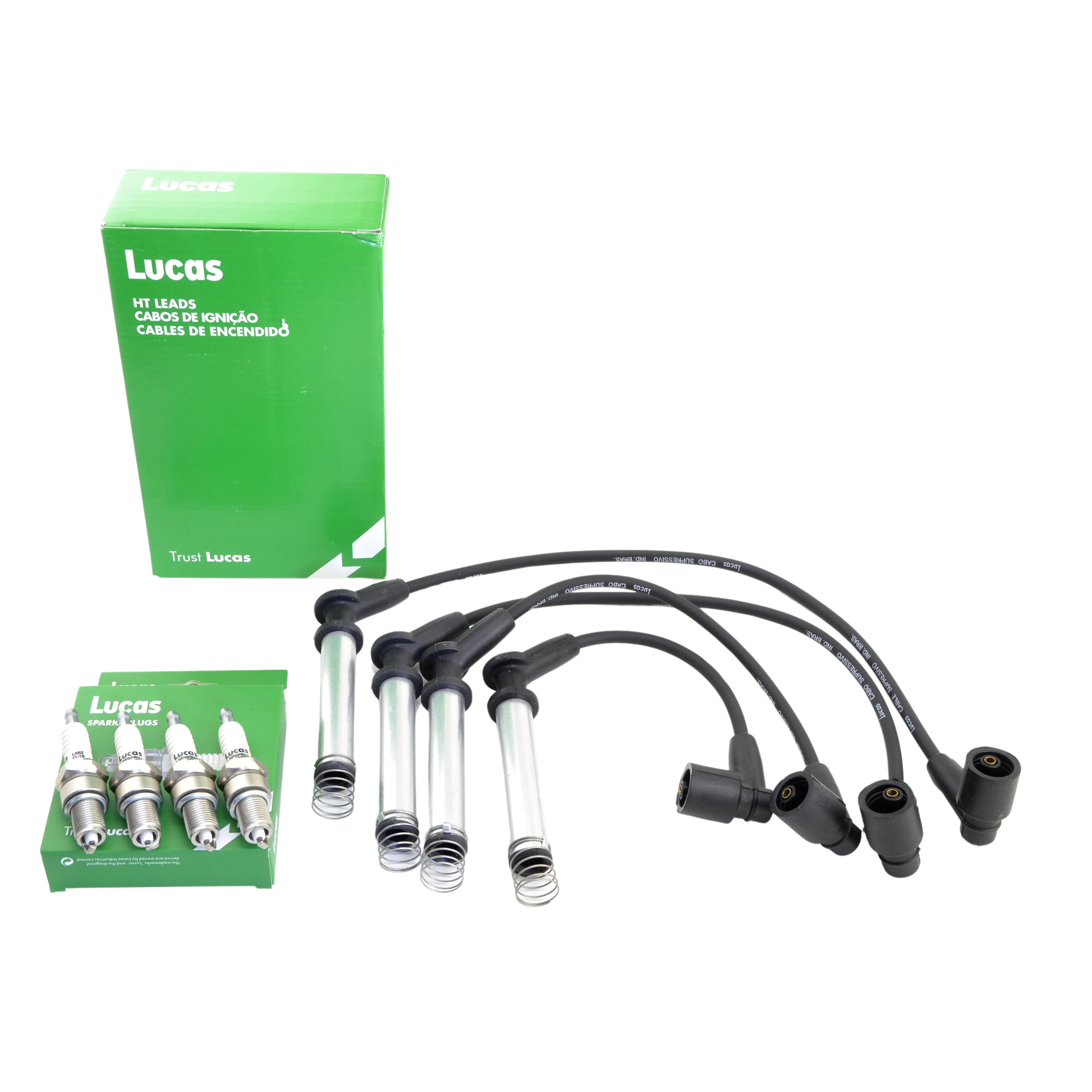 Kit Lucas L200 Cables Y Bujias Chevrolet Agile 1.4 8v Corsa 1.4 8v Corsa Classic 1.4 8v 1.6 8v Corsa 2 1.8 8v