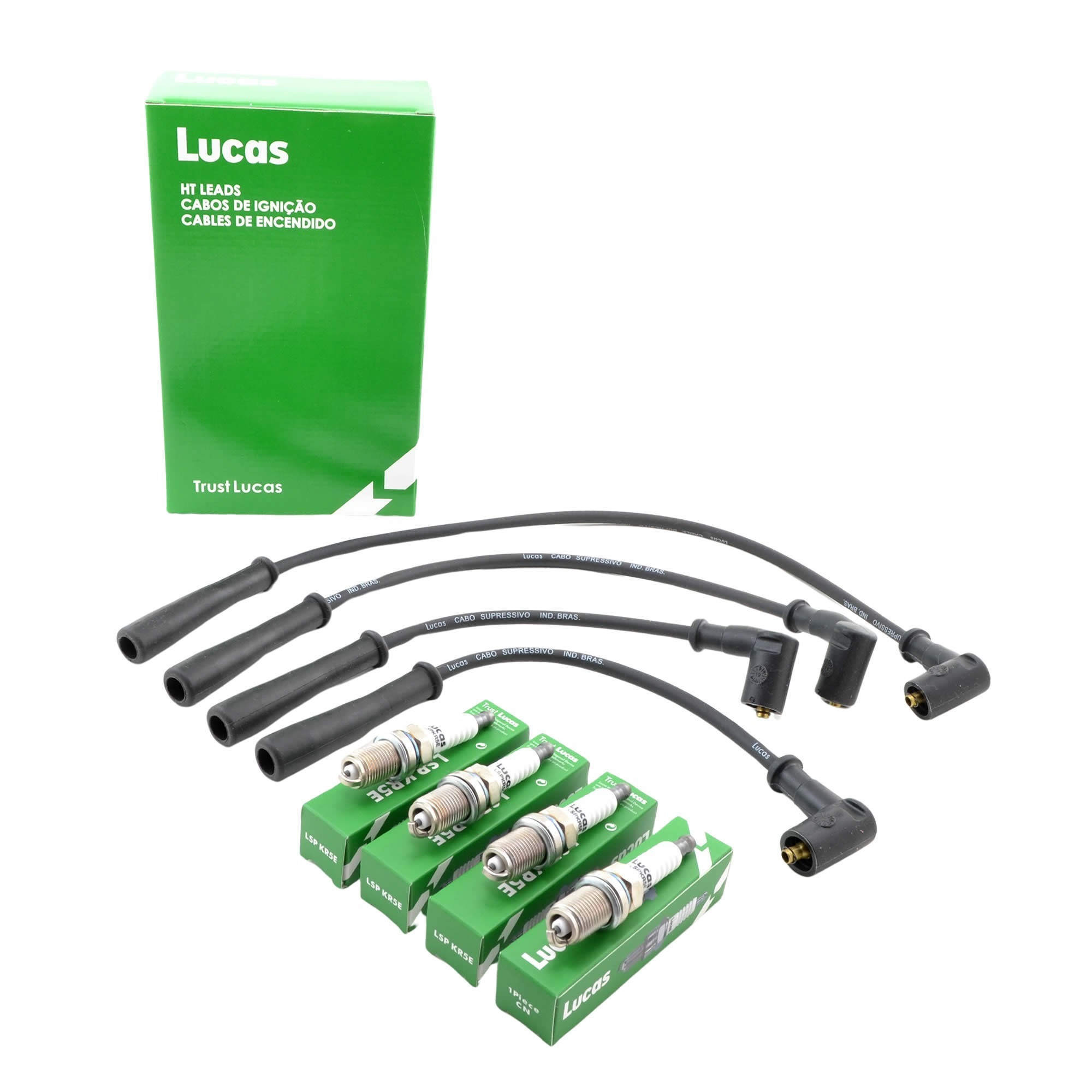 Kit Cables Y Bujias Renault Clio Megane Kangoo K7m 1.6 8v