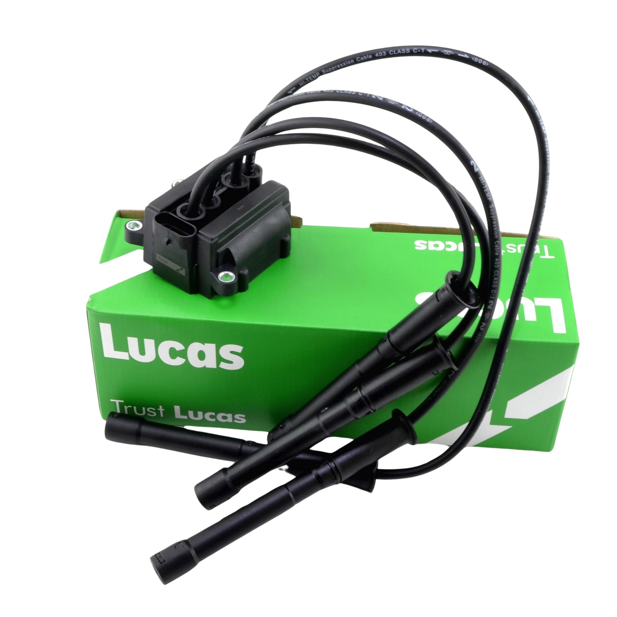 Bobina Renault Clio 2 1.2 16v 3 Agujeros Con Cables