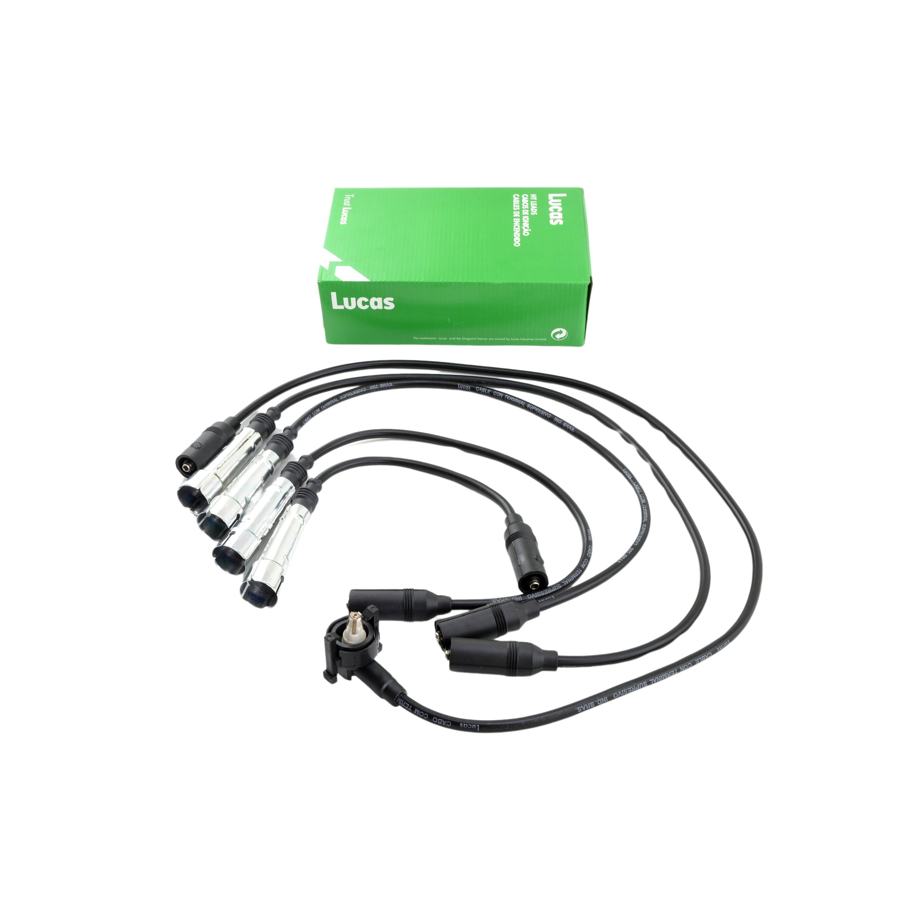 Cables De Bujia Ford Escort Orion 1.8 2.0 Negro