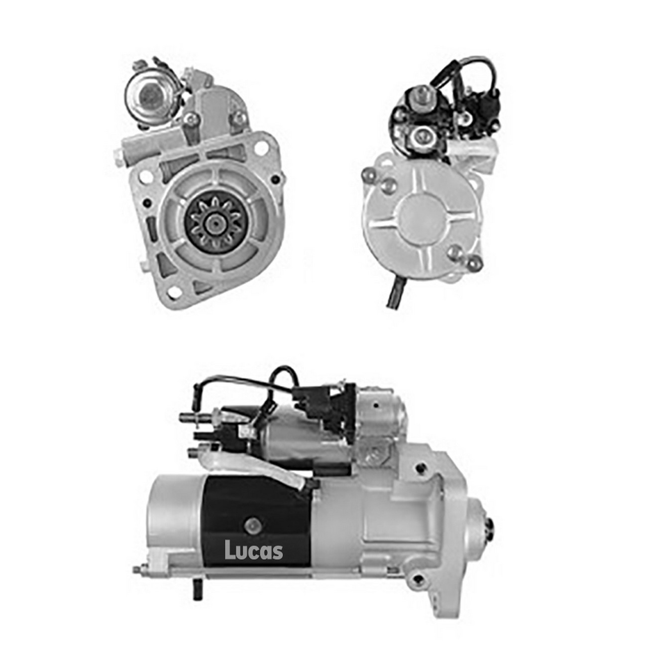 Motor  Arranque Compatible Camion Volvo Vm310 Vm330 B270