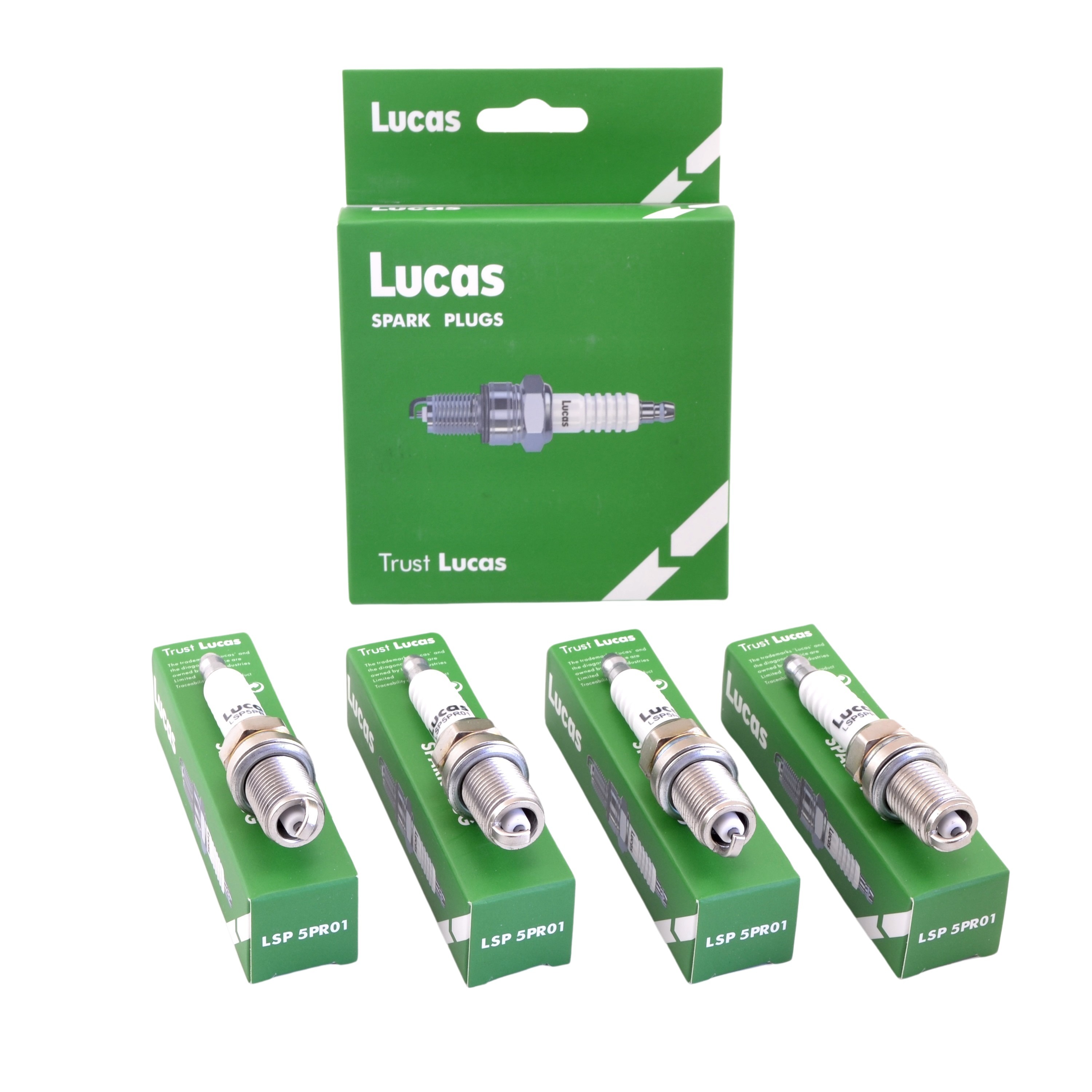 Kit Bujias Lucas Cobre Chrysler Caravan 2.4 Jeep Cherokee Lar- 2.5
