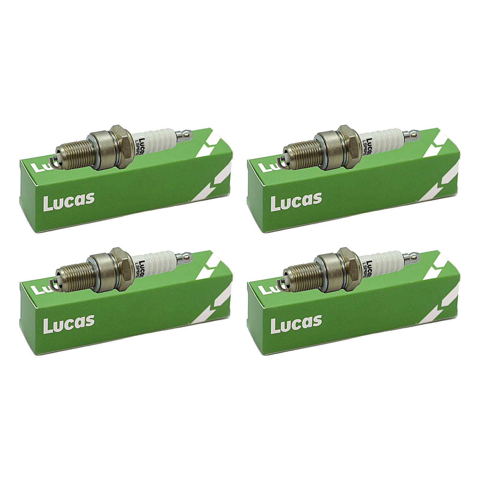Kit Bujias Lucas Cobre Fiat Coupe 2.0 Idea 1.8 8v Palio 1.8 8v Punto 1.8 8v Siena 1.8 8v Stilo 1.8 8v Strada 1.8 8v Tempra 2.0 16v