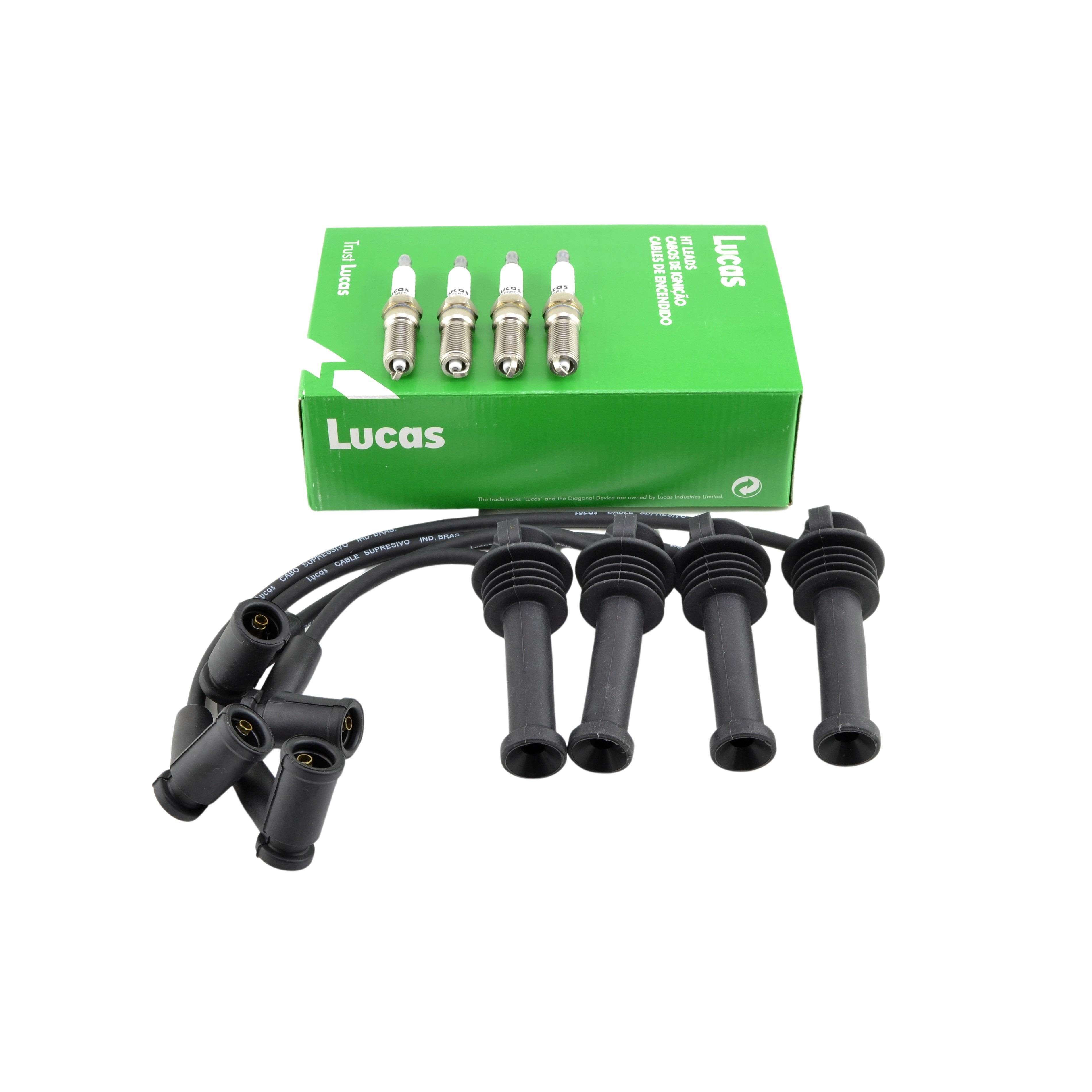 Kit Cable Y Bujias Ford Ka 1.5 16v Motor Sigma