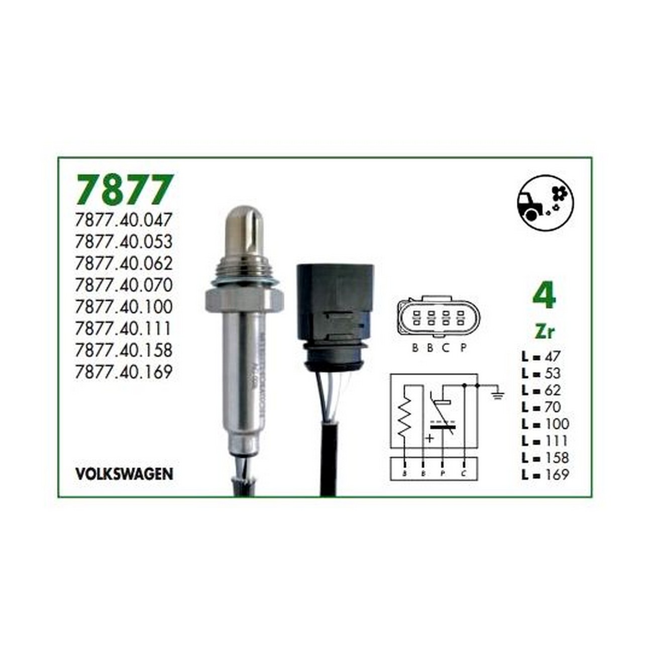 Sonda Lambda Vw Golf Bora Passat Sharan Beetle 1.8 T 2.0