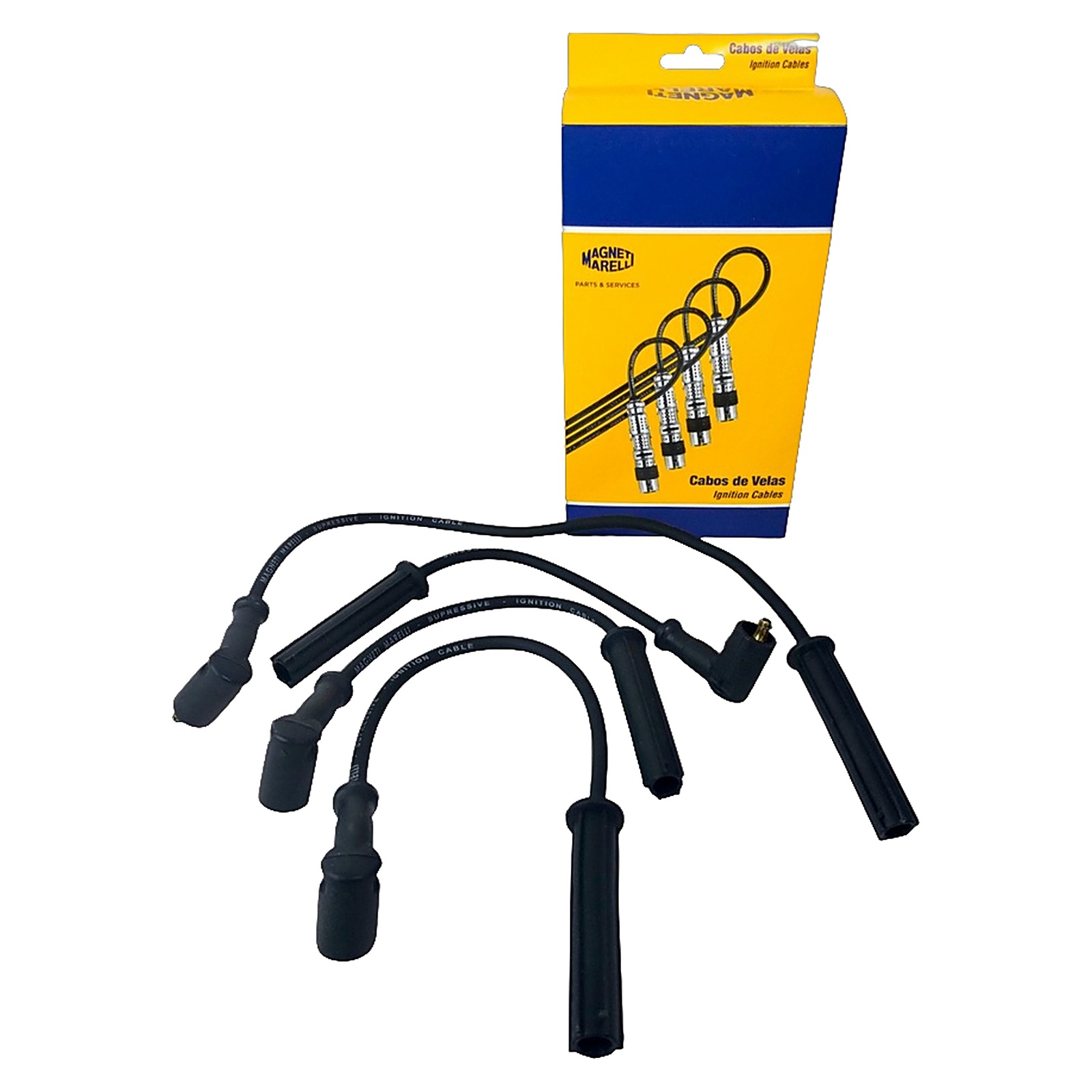 Juego Cables Bujia Magneti Marelli Renault Kangoo 1.6 8v Logan 1.6 8v Megane 1.6 8v Sandero 1.6 8v Symbol 1.6 8v