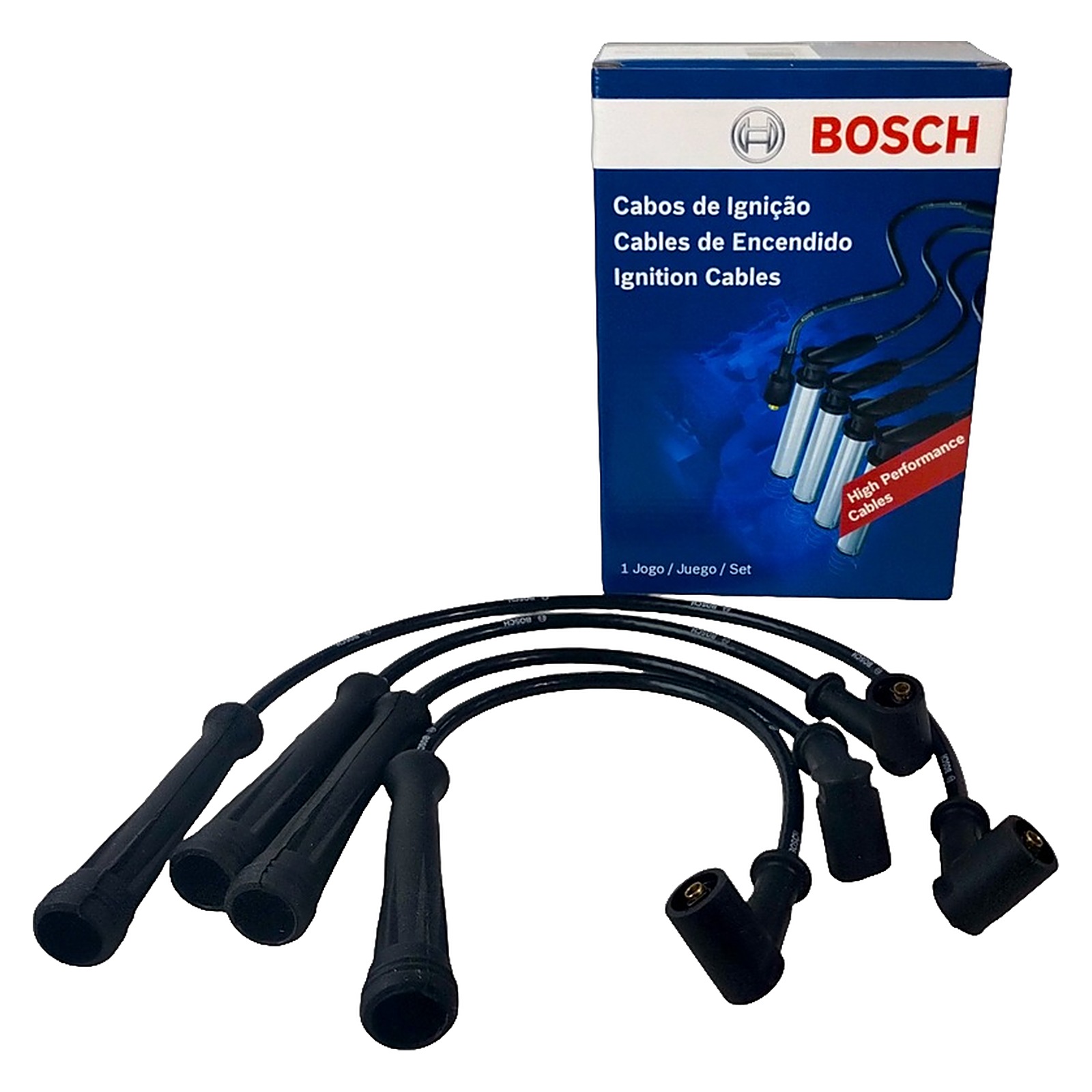 Juego Cables Bujia Bosch Renault Kangoo 1.6 8v Logan 1.6 8v Megane 1.6 8v Sandero 1.6 8v Symbol 1.6 8v
