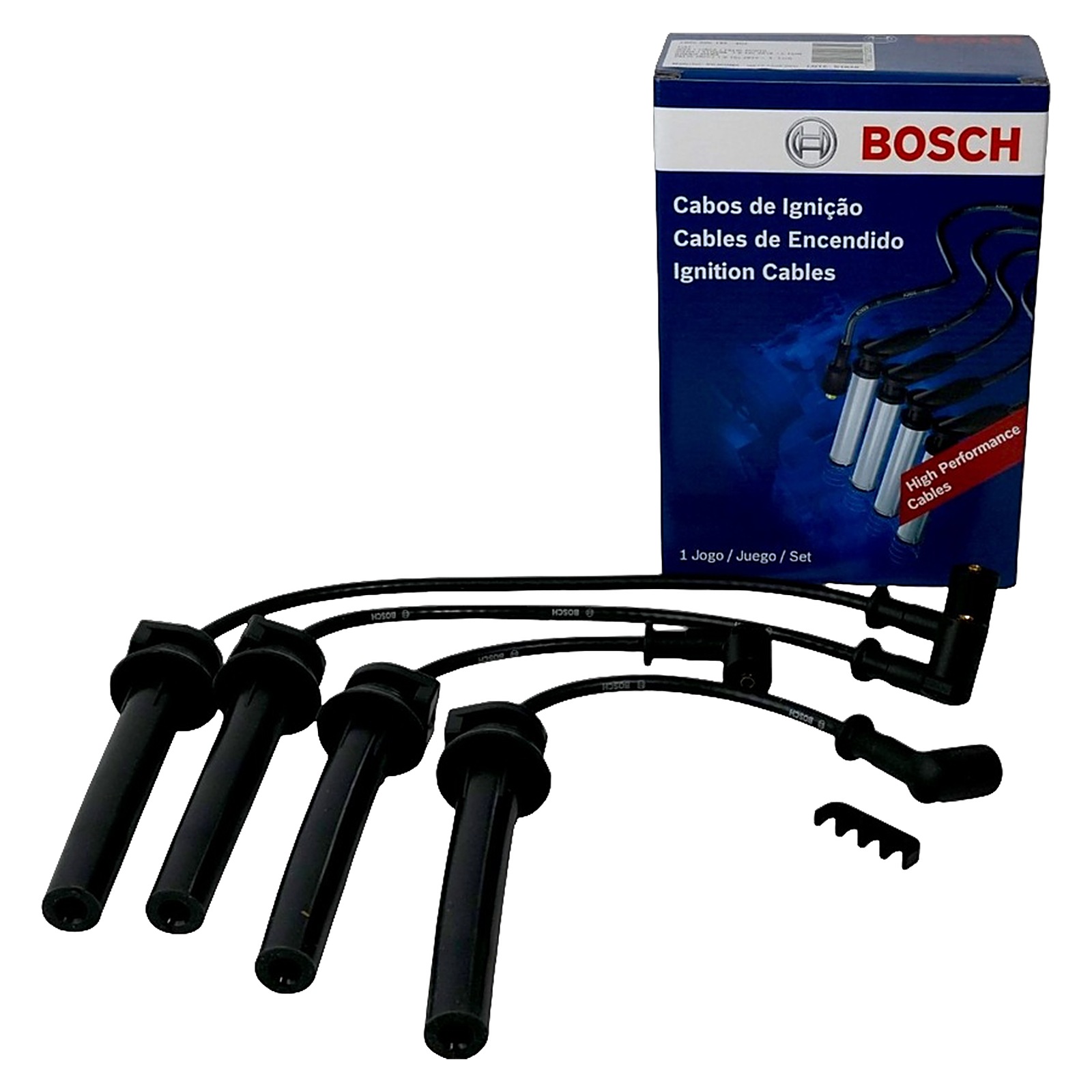 Juego Cables Bujia Bosch Fiat Grand Siena 1.6 16v Idea 1.6 16v Linea 1.8 16v Palio 1.6 16v Punto 1.6 16v Siena 1.6 16v Strada 1.6 16v
