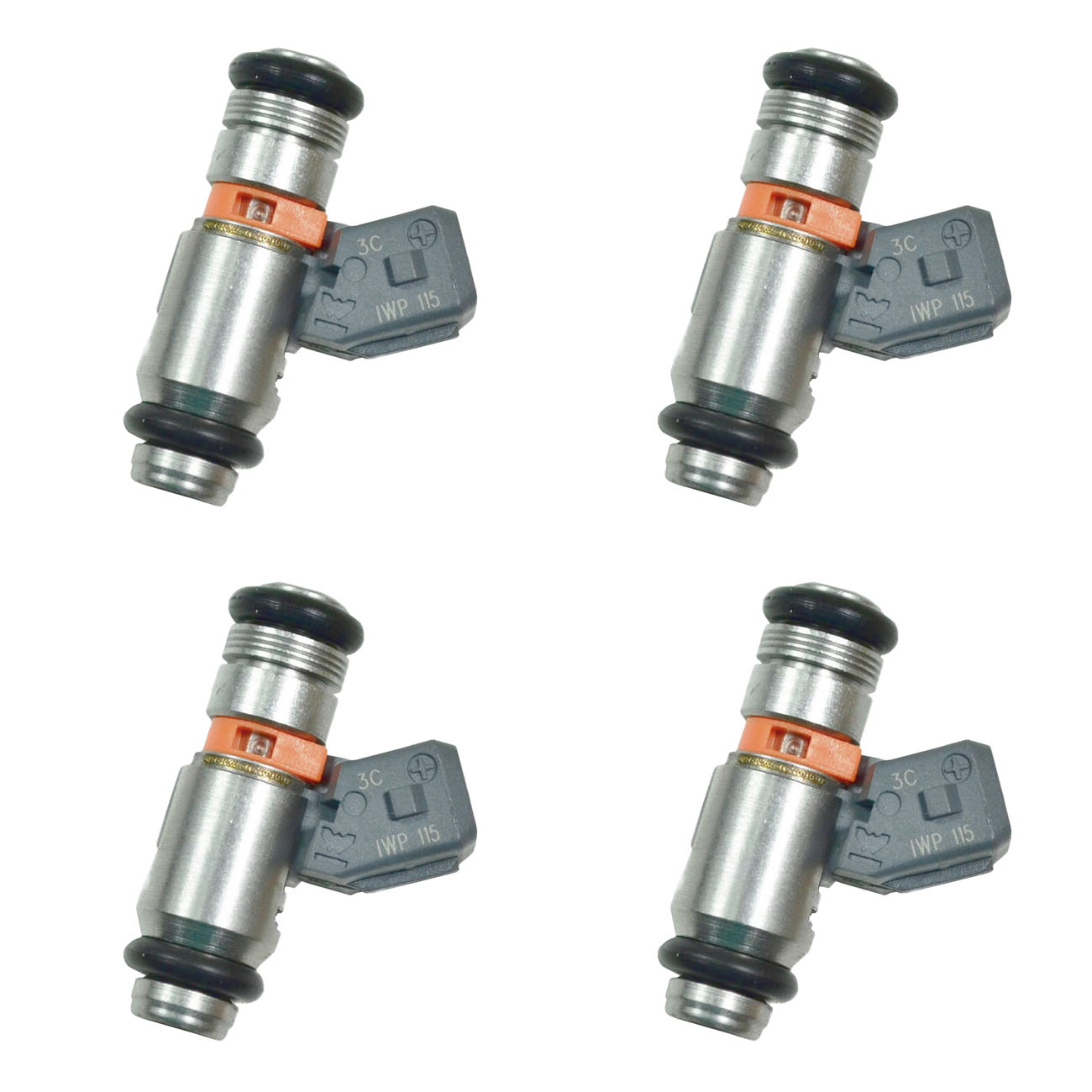 Kit 4 Inyectores Volkswagen Polo 1.6 1.8 2000 2002