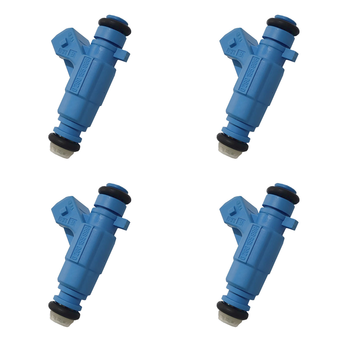Kit 4 Inyectores Ford Ka 1.0