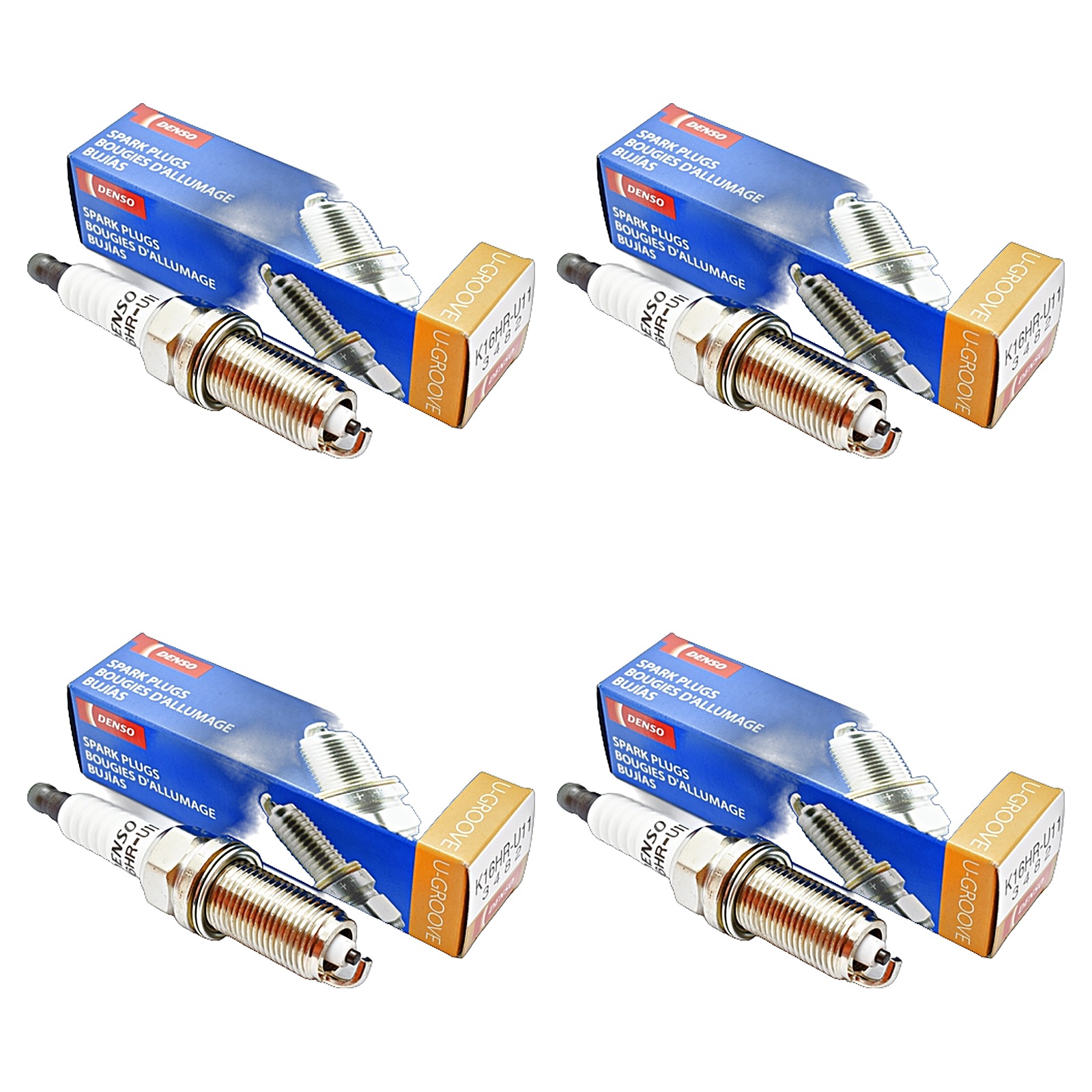 Kit Bujias Denso Cobre Peugeot 206 1.6 16v 2.0 16v 206 Sw 1.6 16v 207 1.6 16v 208 1.6 16v 307 1.6 16v 2.0 16v 307 Sw 2.0 16v 308 1.6 16v 2.0 16v 406 2.2 16v 407 2.0 16v 2.2 16v 408 2.0 807 2.0 16v