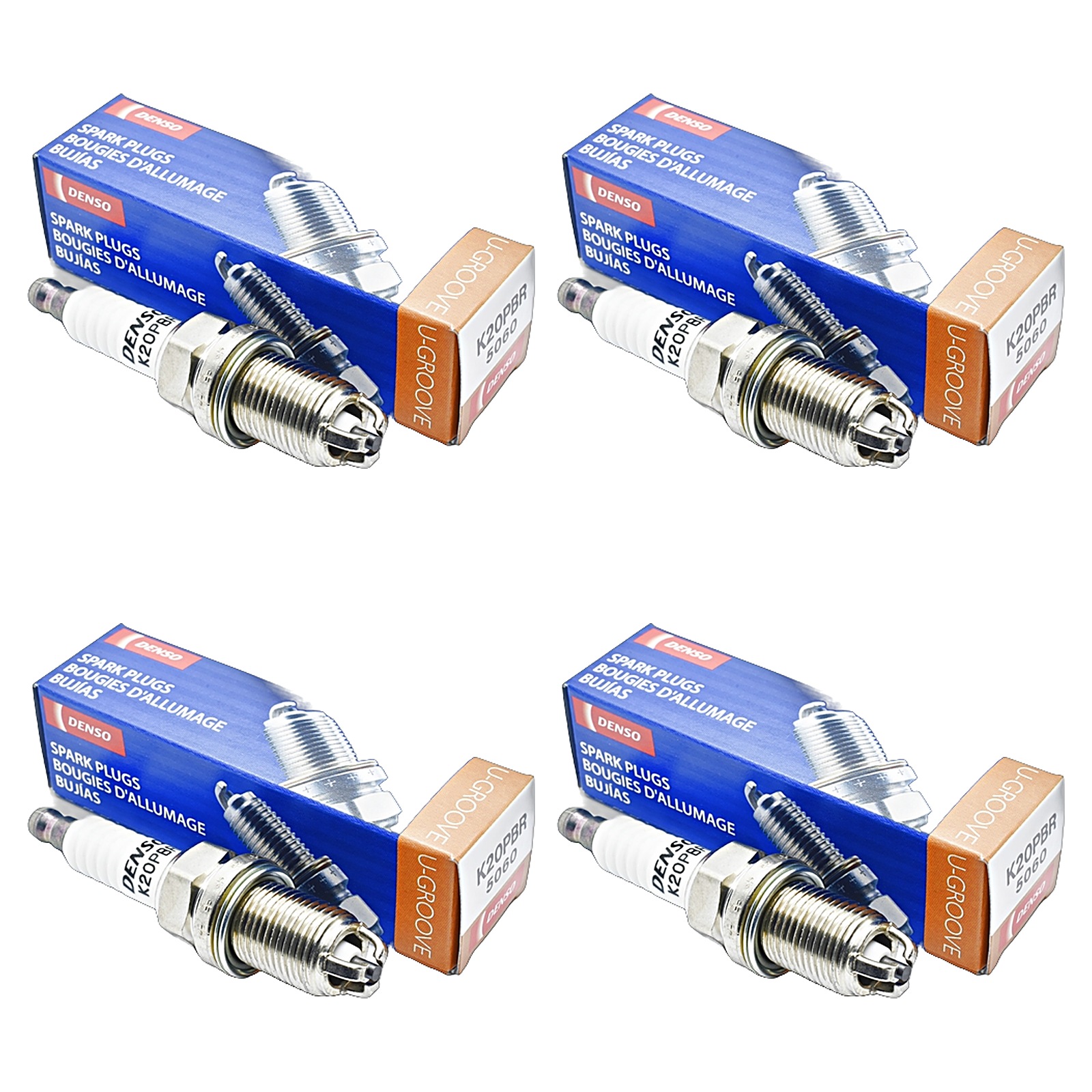 Kit Bujias Denso Cobre Chery Fulwin 1.5 16v Tiggo 2.0 16v