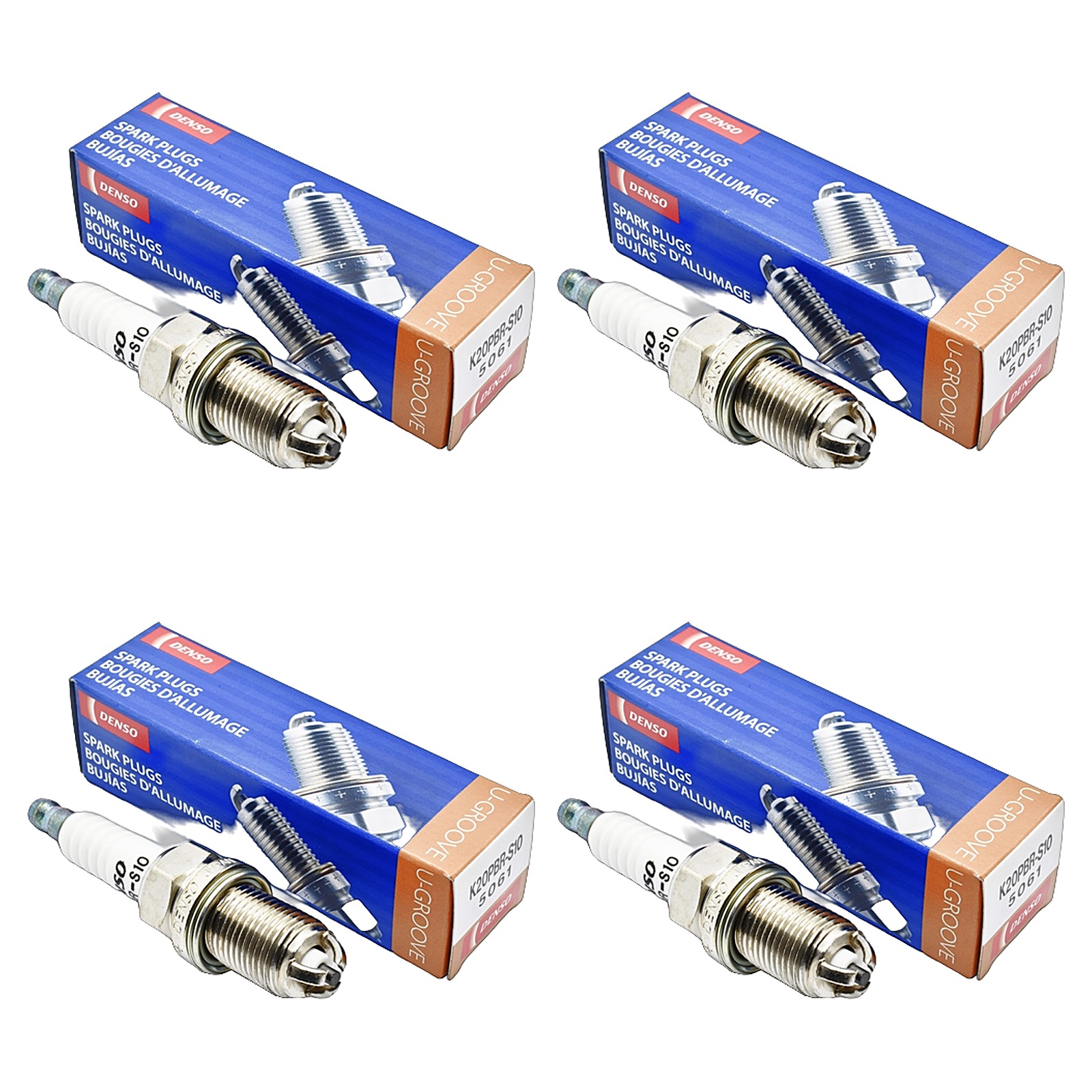 Kit Bujias Denso Cobre Daihatsu Applause 1.6 16v Charade 1.3 Feroza 1.6 16v