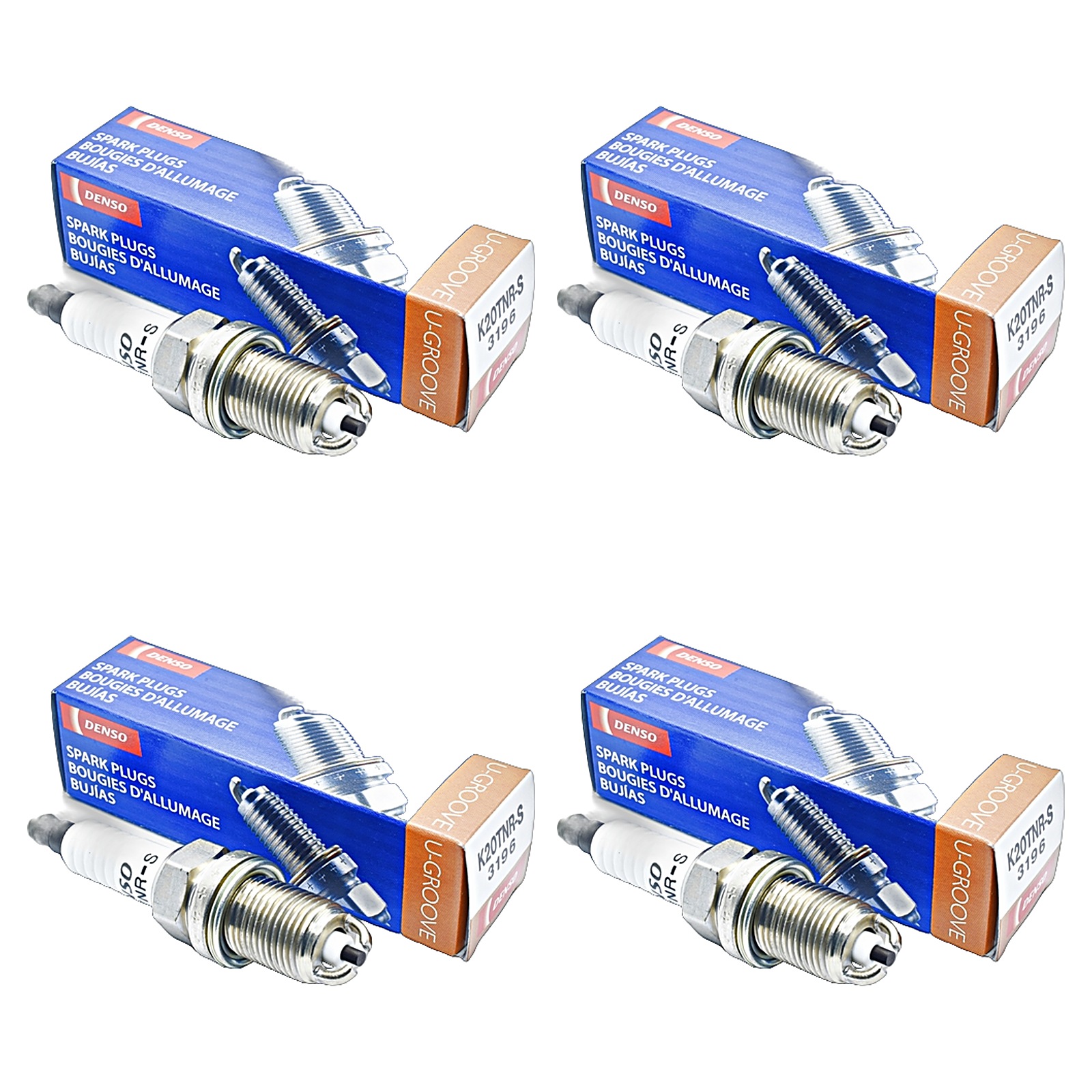 Kit Bujias Denso Cobre Fiat Barchetta 1.8 16v Brava 1.6 16v Bravo 1.6 16v 2.0 20v Coupe 2.0 20v Duna 1.3 8v Fiorino 1.3 8v Linea 1.9 16v Marea 1.6 16v 2.0 20v Palio 1.3 8v 1.6 16v Qubo 1.4 8v