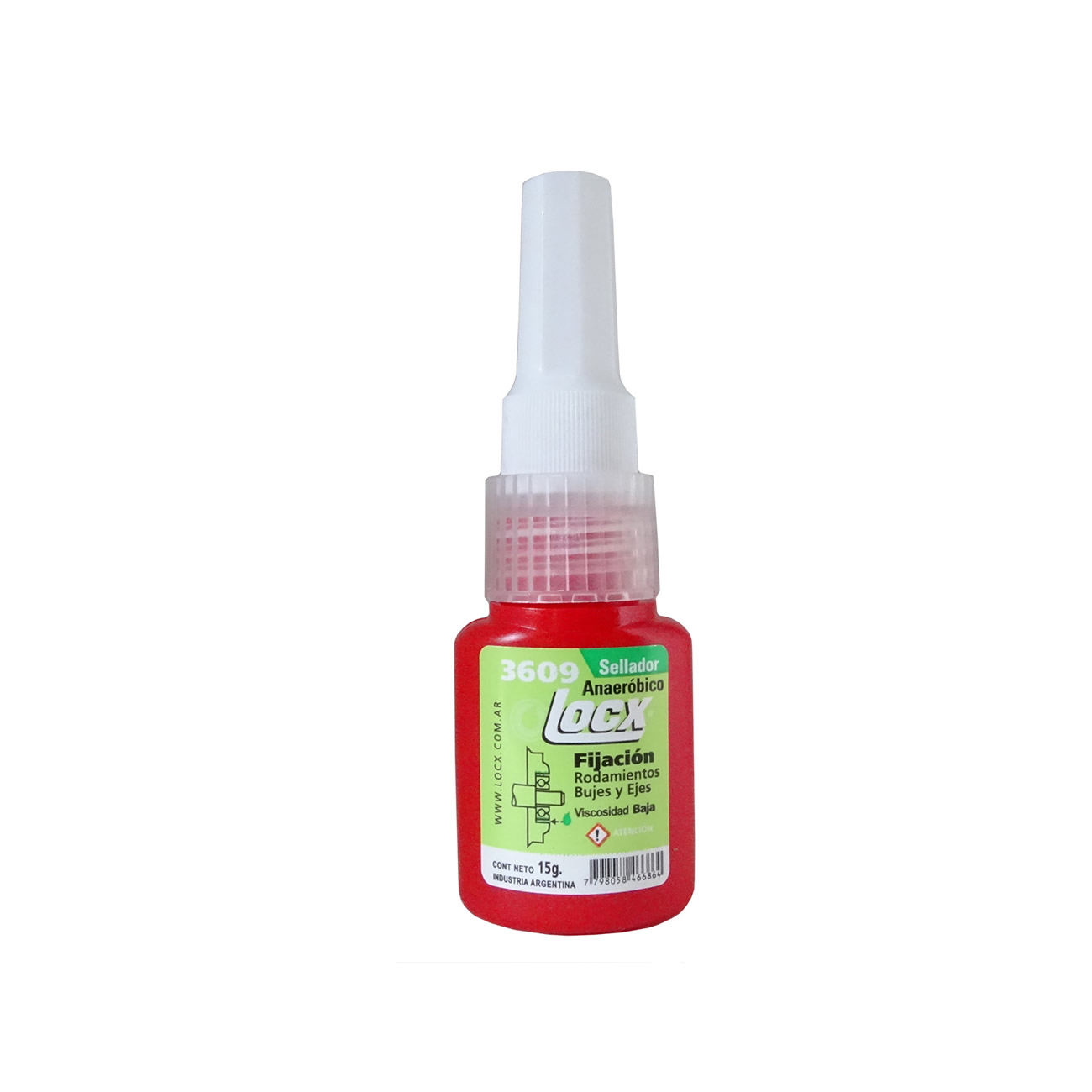 Traba Anaerobica Para Rodamientos De Auto 15 Gr Locx