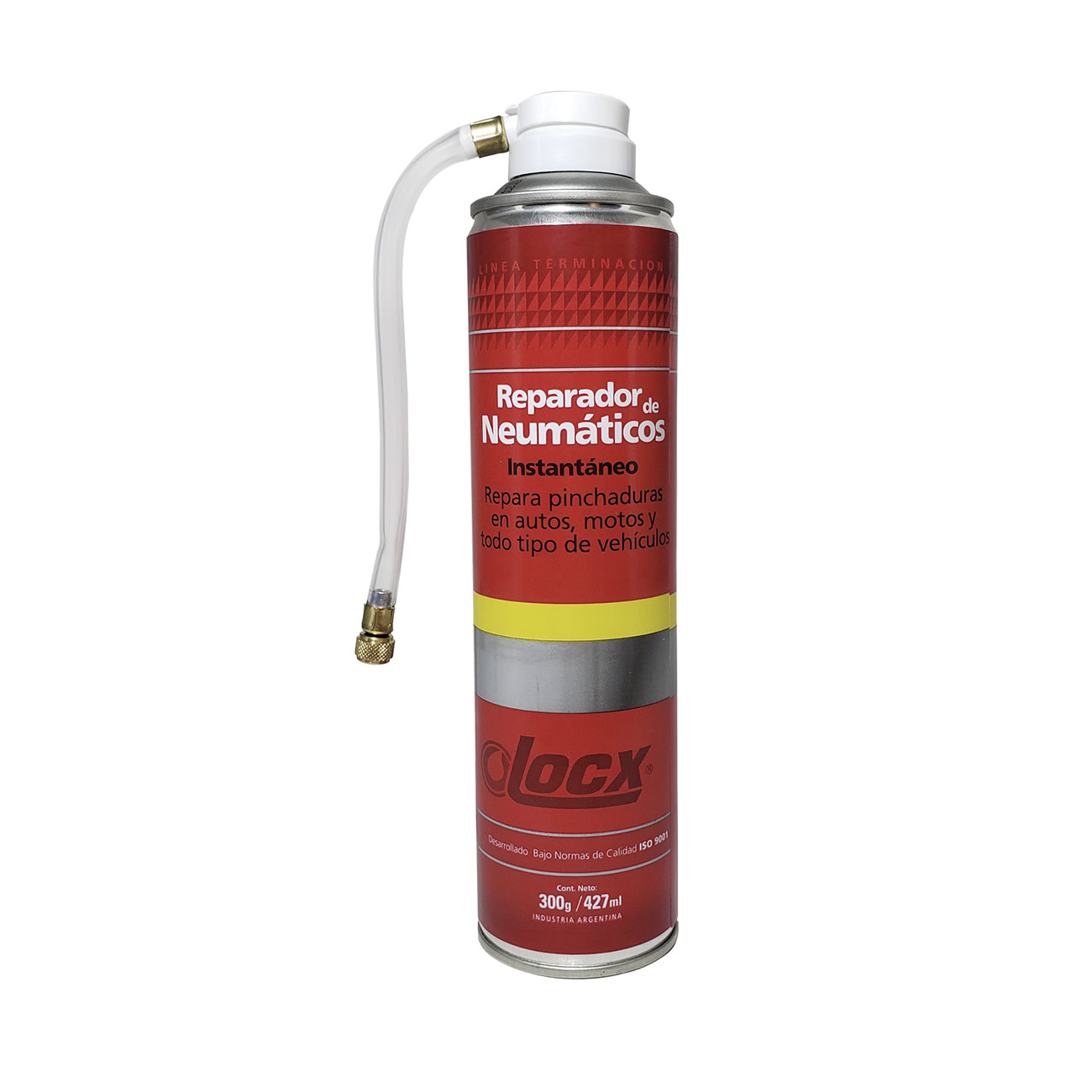 Inflador Repara Pinchazo Neumaticos Autos Motos 427 Ml Locx