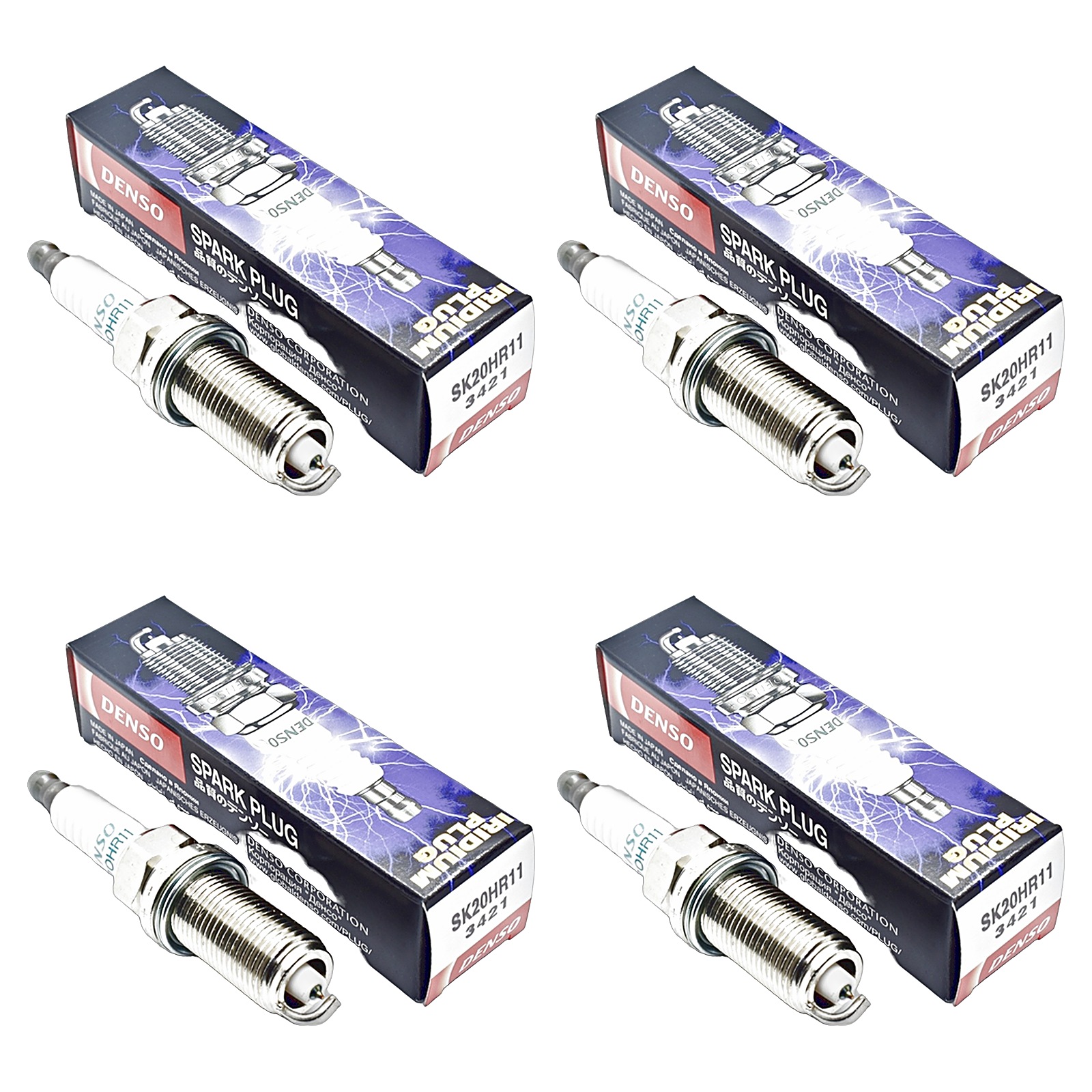 Kit Bujias Denso Iridium Suzuki Vitara 1.6