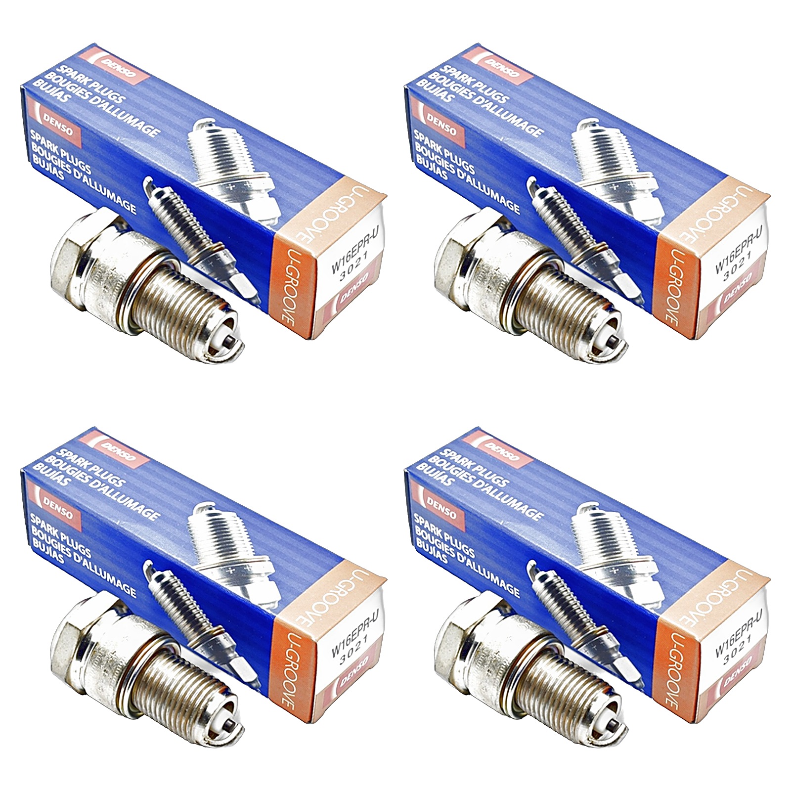 Kit Bujias Denso Cobre Fiat Super Europa 1.3 Tempra 2.0 8v Tipo 1.6 8v Uno 1.3 1.4