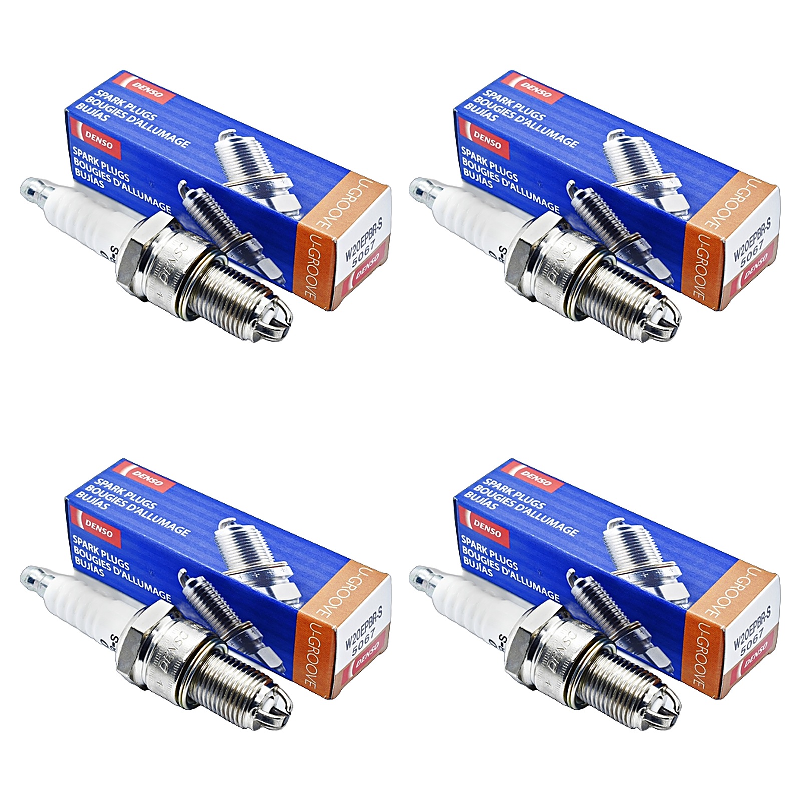 Kit Bujias Denso Cobre Volkswagen Caddy 1.6 Caddy /monovolumen 1.6 Golf 1.8 2.0 Passat B3/b4 2.0 Polo 1.6 Polo Classic 1.6 1.8
